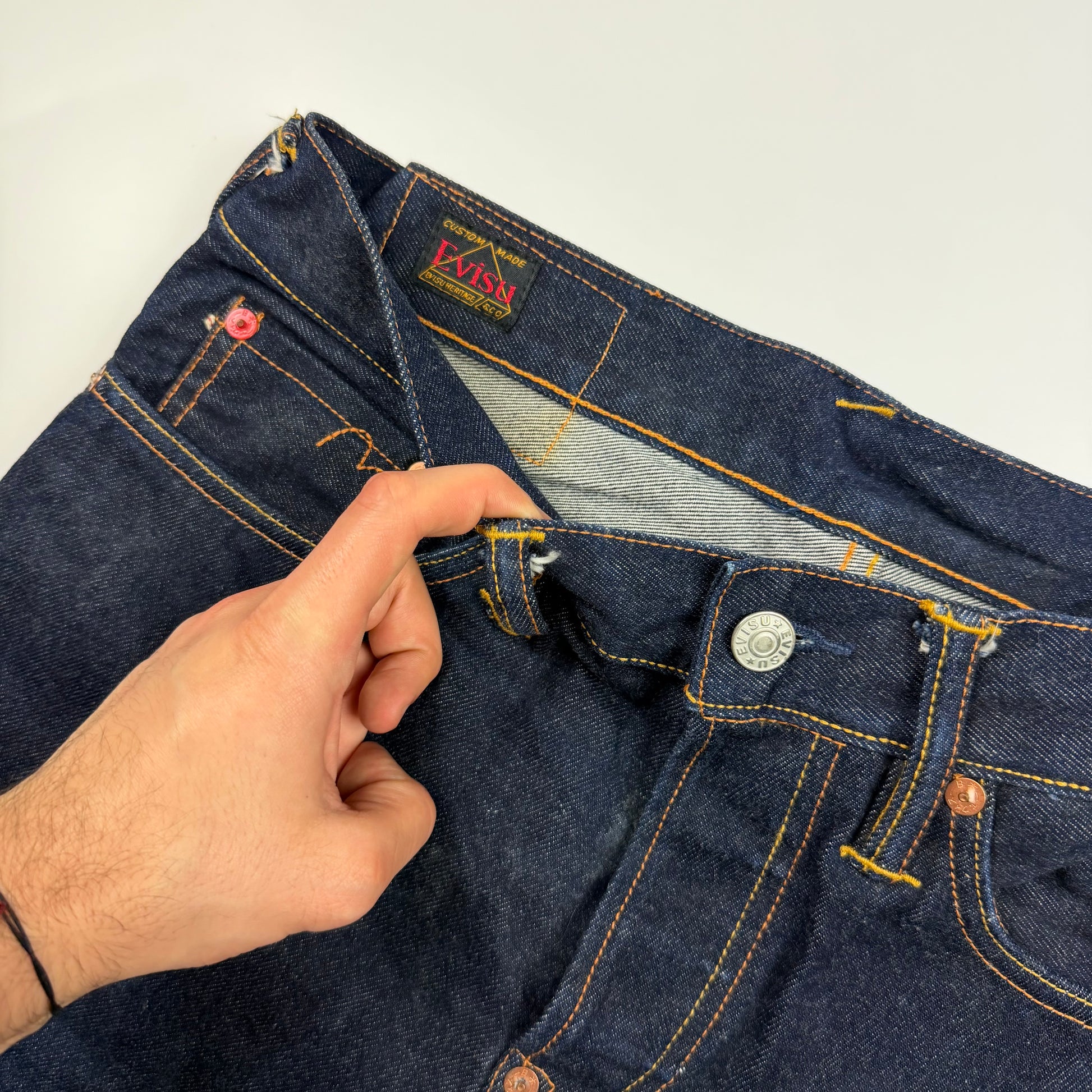 Evisu Seagull Pocket Jeans