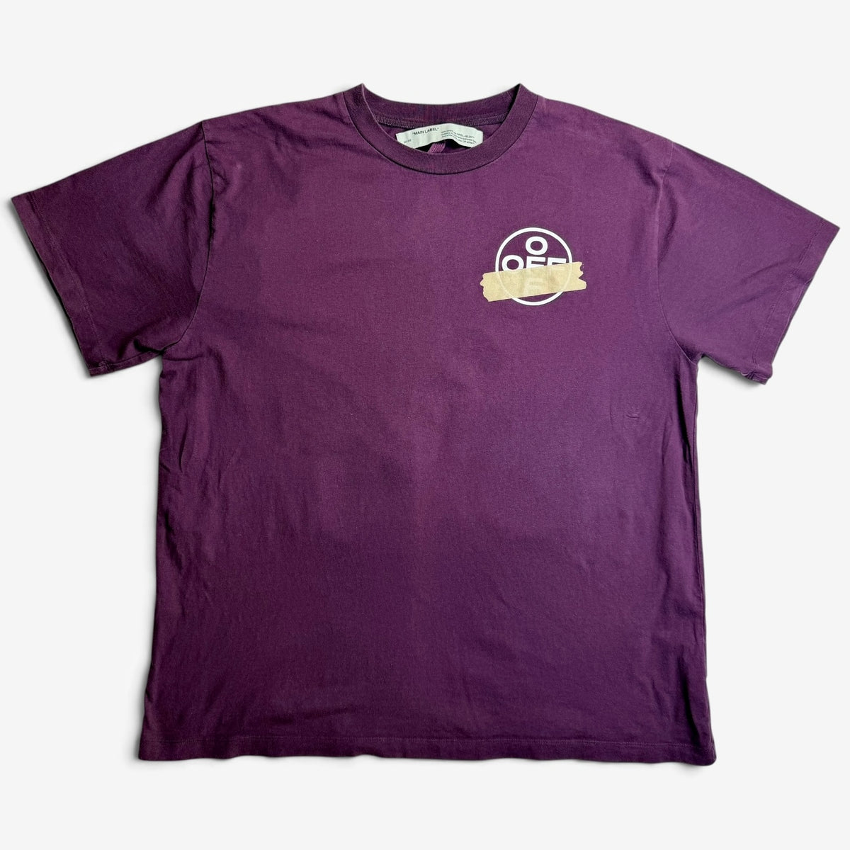 Off-White Purple Tape Arrows T-Shirt