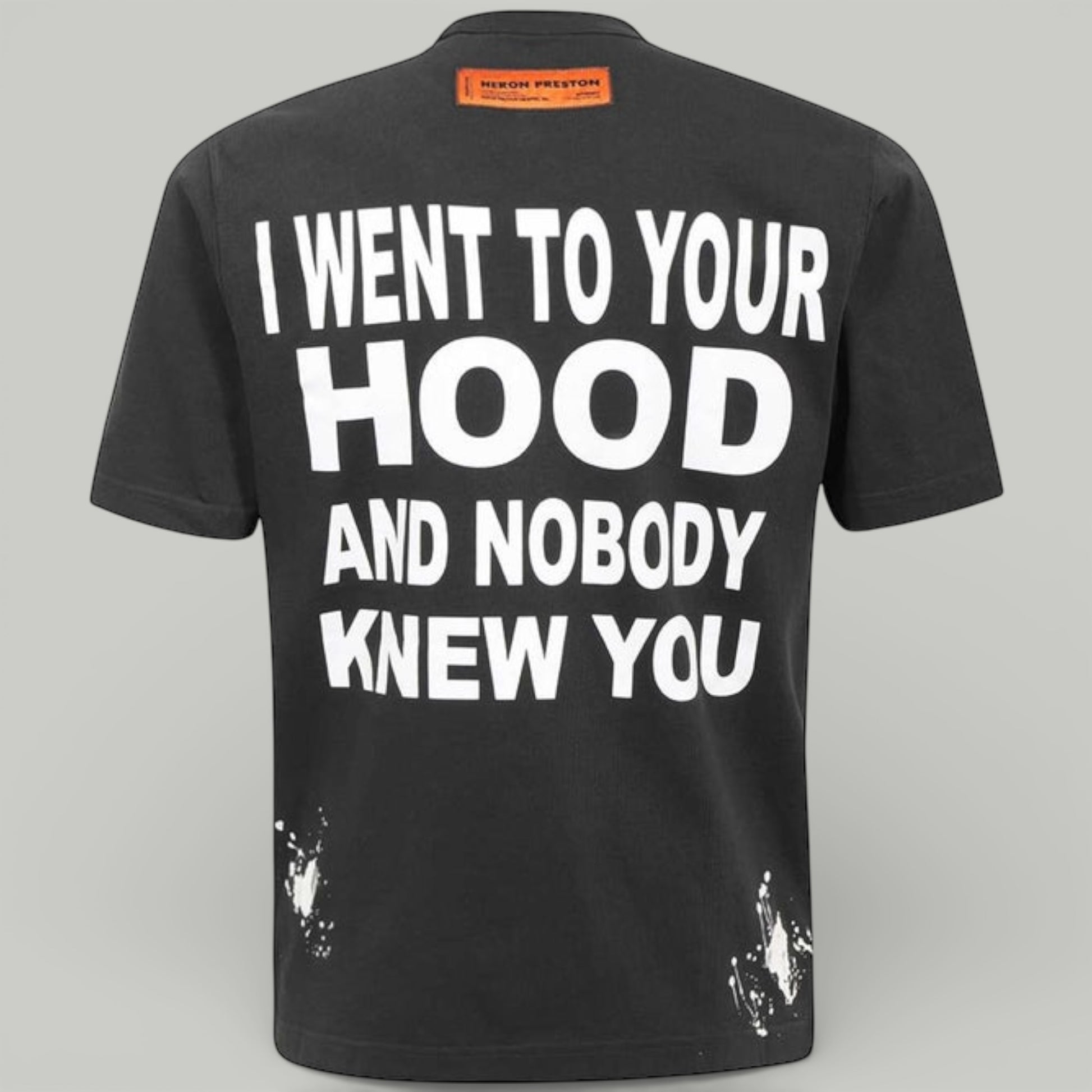Heron Preston Nobody Globe T-shirt