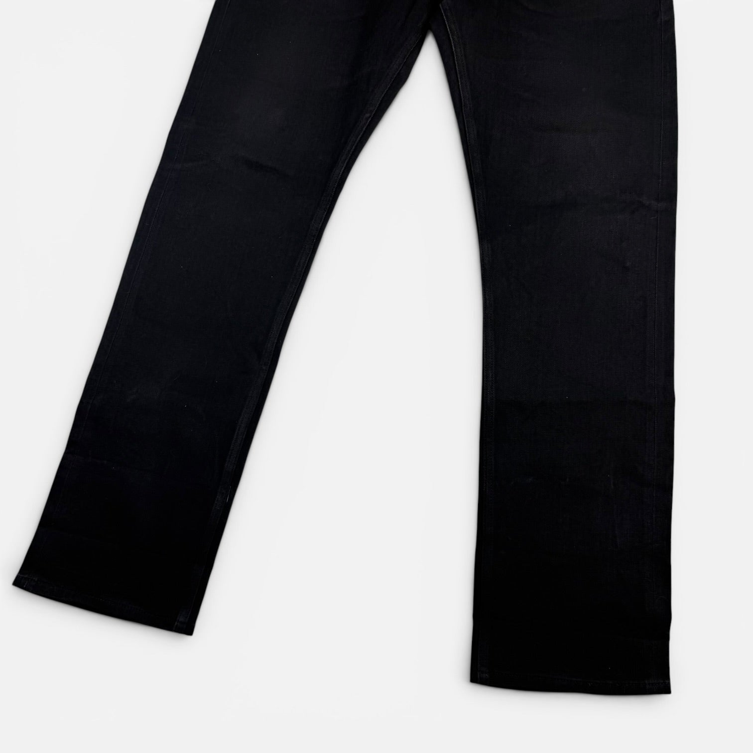 Evisu Floral Daicock Black Japanese Denim