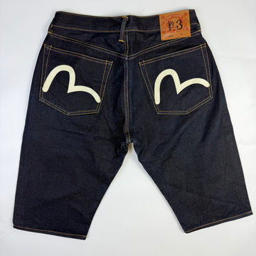 Evisu No. 3 Seagull Japanese Denim Shorts