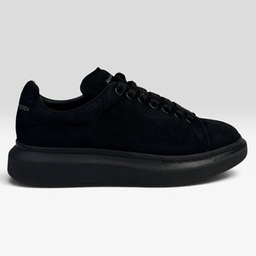 Alexander McQueen Oversized Sneaker Black Suede