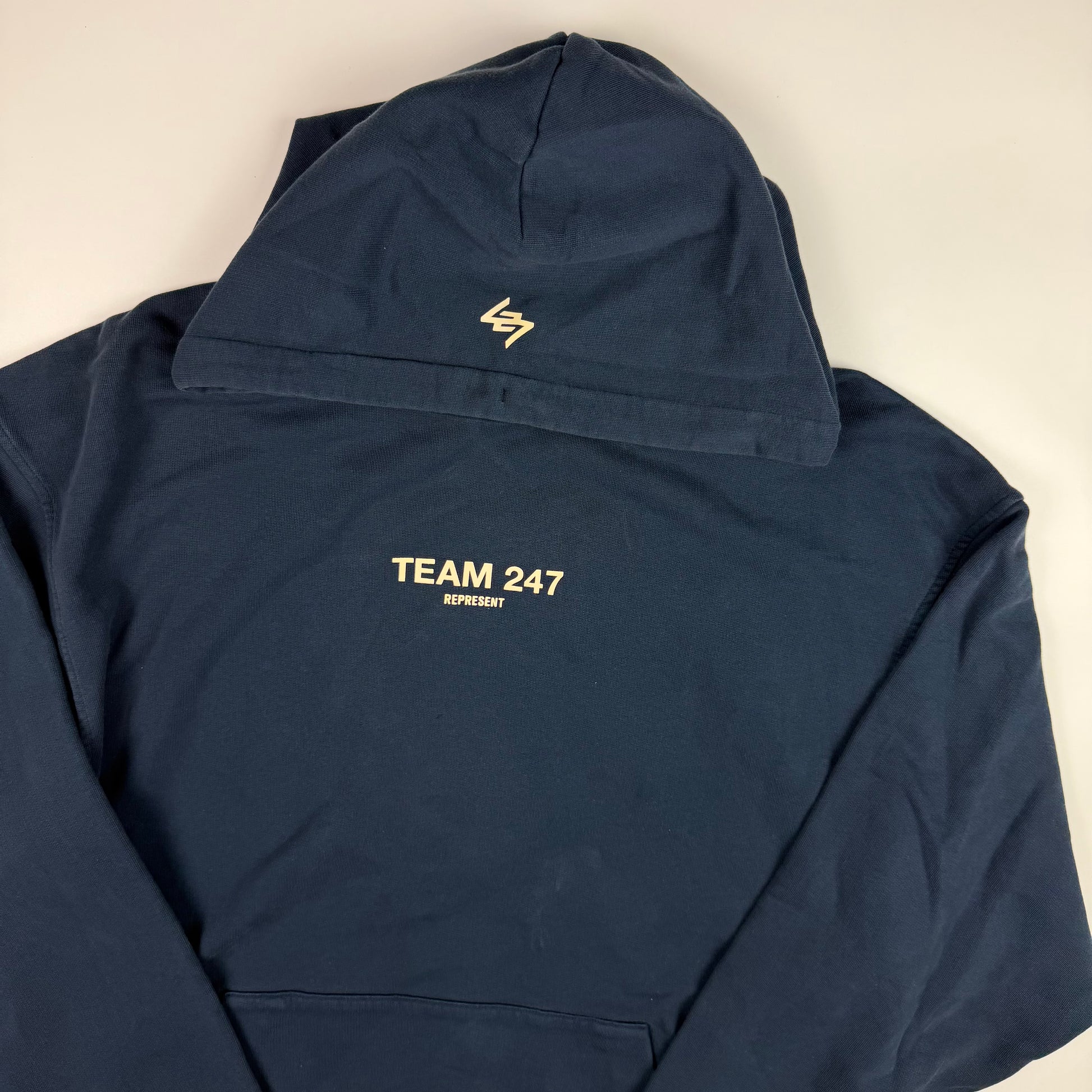 Represent 247 Navy Hoodie
