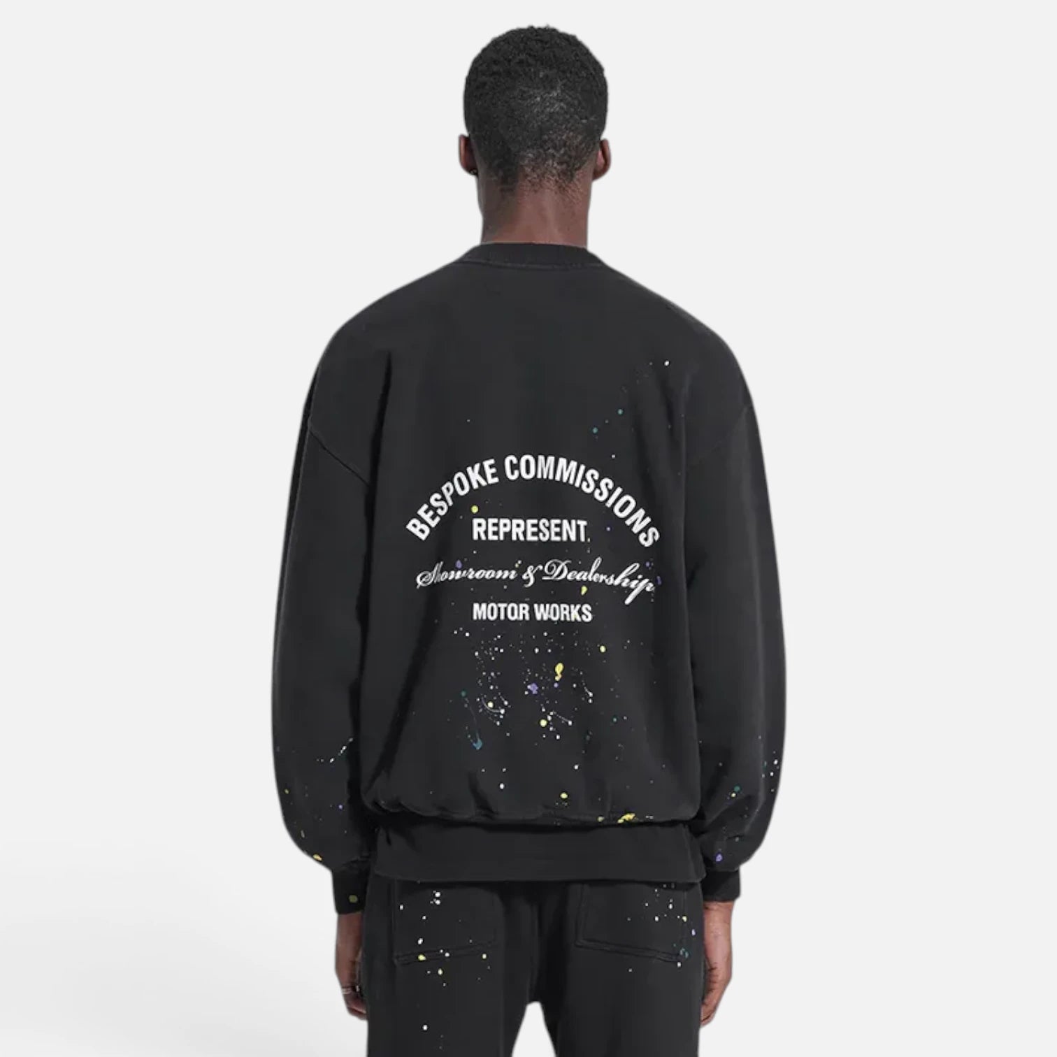 Represent Bespoke Commission Sweatshirt Black