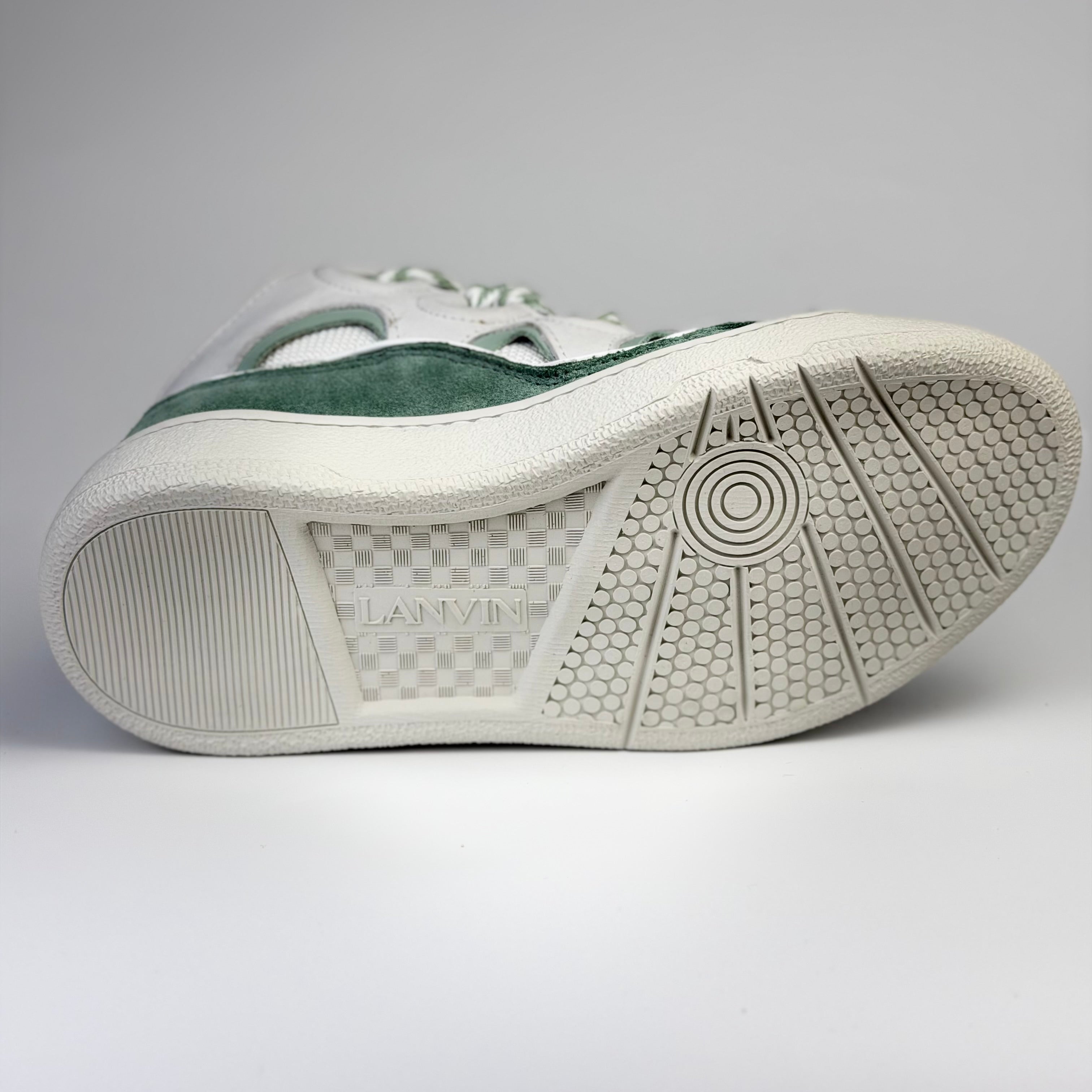Lanvin Curb Turqoise Sneakers