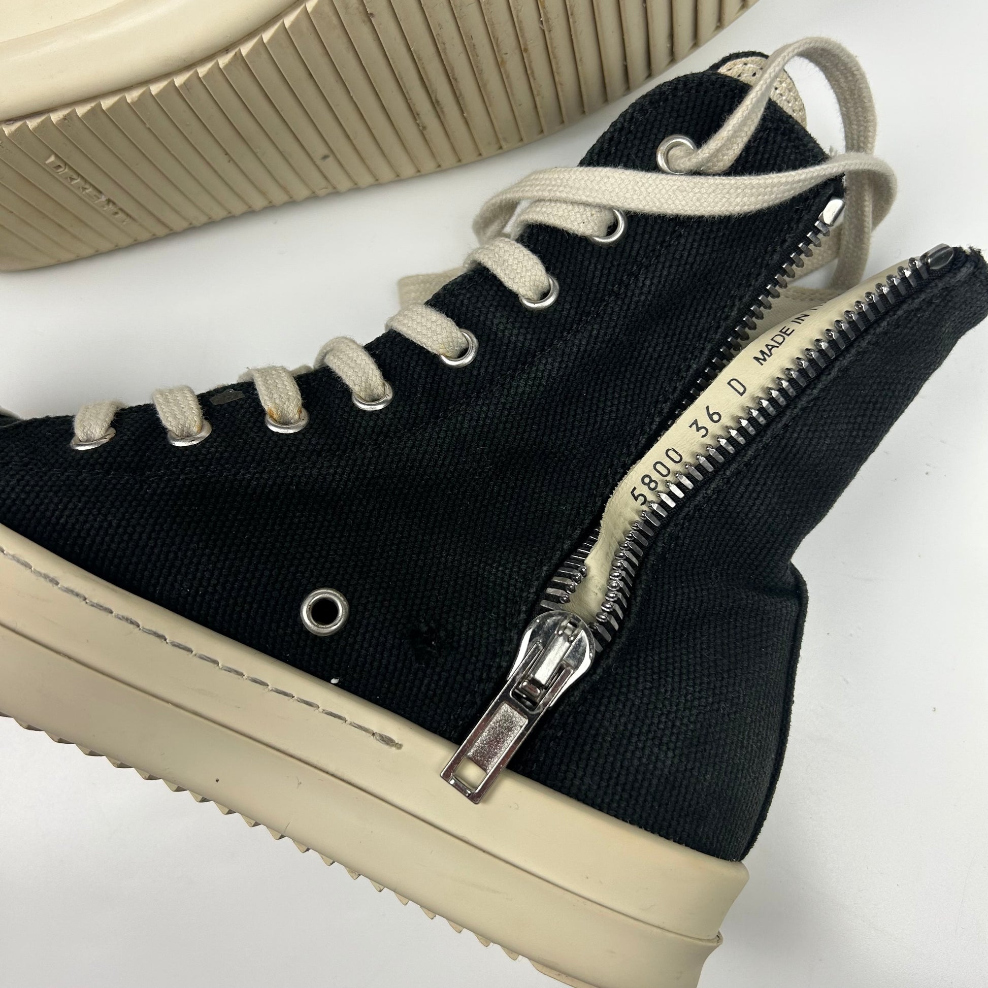 Rick Owens Ramones High Black