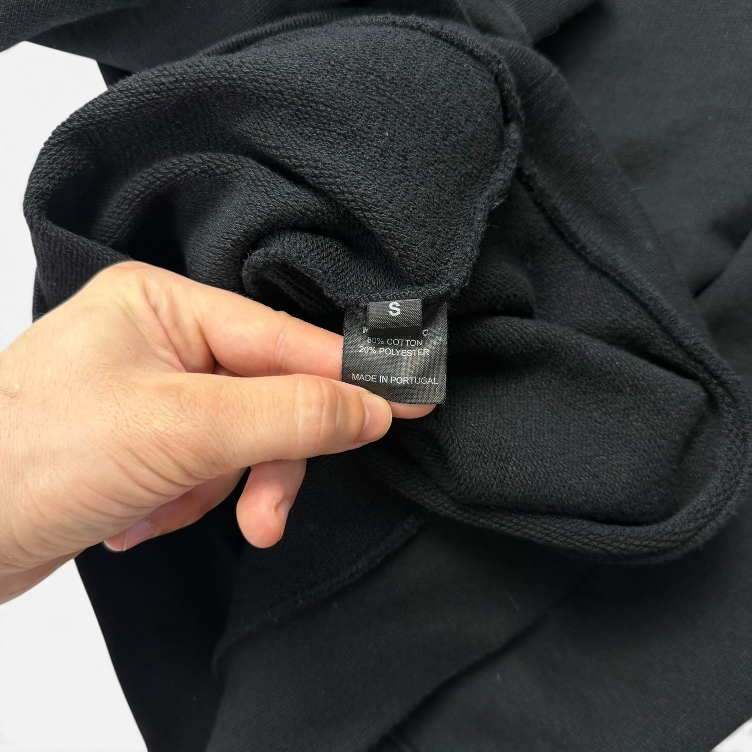 Vetements SS16 Champion Logo Crewneck Black