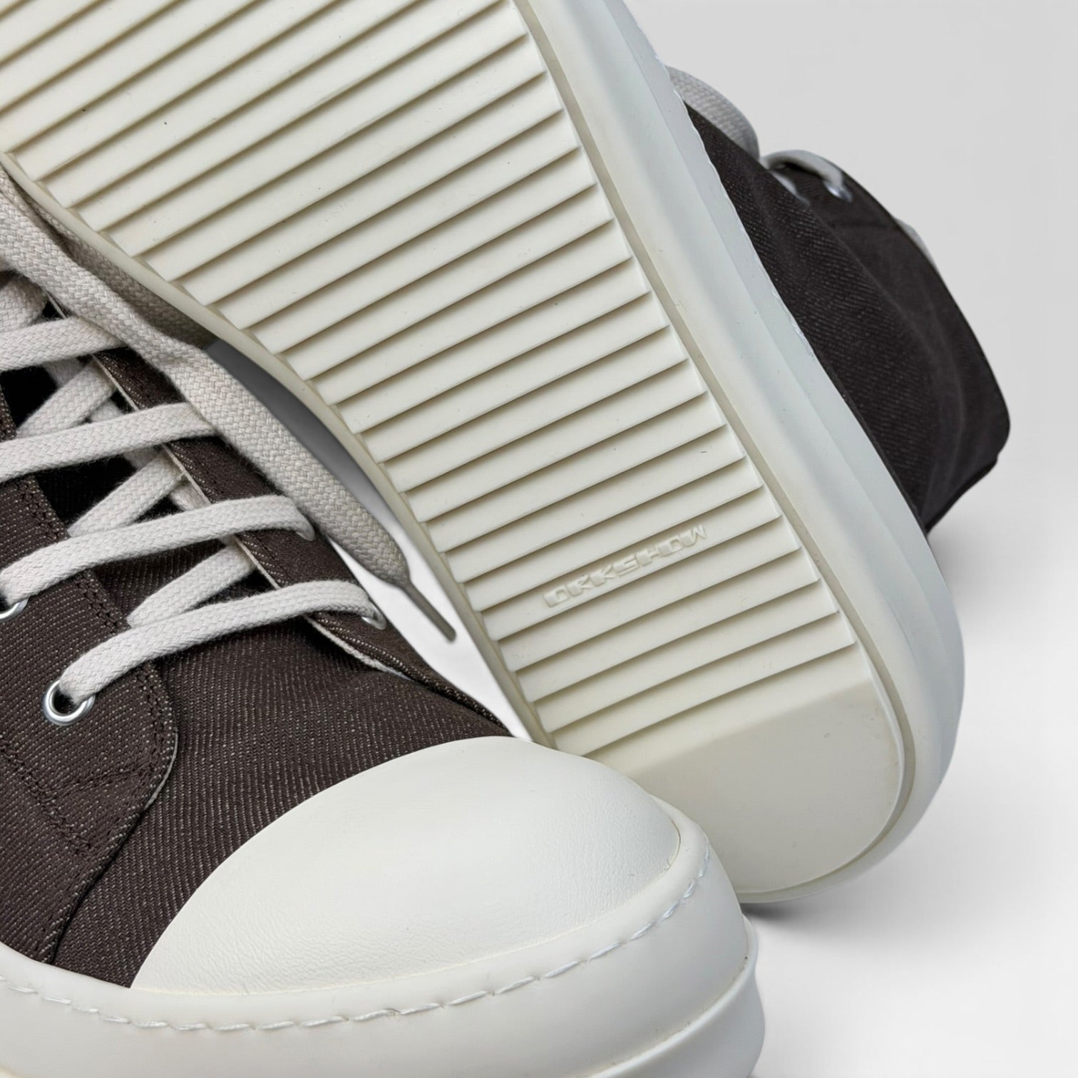 Rick Owens DRKSHDW Ramones High Dark Dust Denim