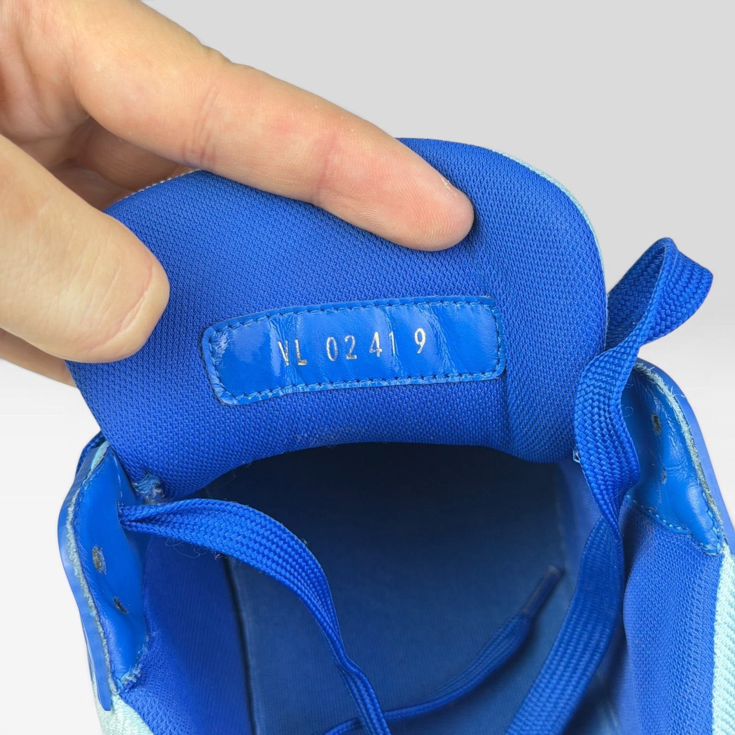 Louis Vuitton LV Trainer Sky Blue/Teal Monogram