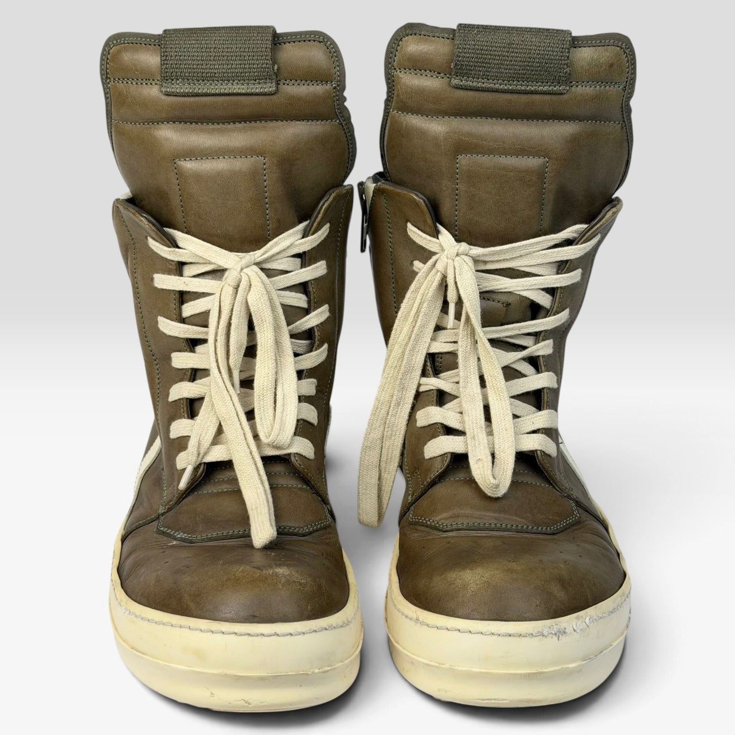 Rick Owens Geobasket Brown/Milk 2016