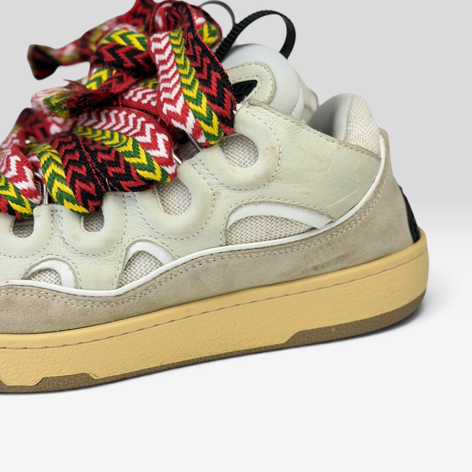 Lanvin White Ivory Sneakers