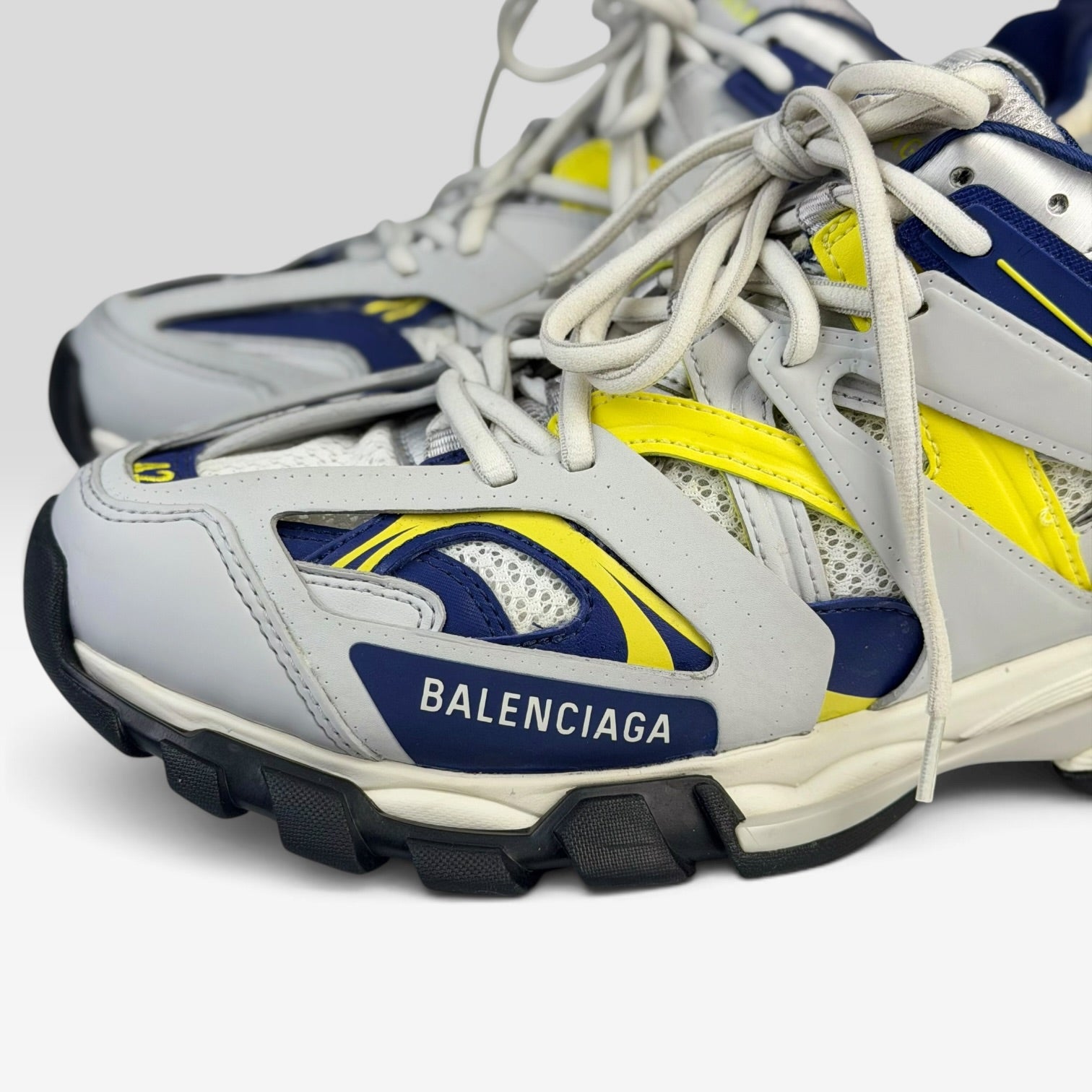 Balenciaga Track White/Dark Blue