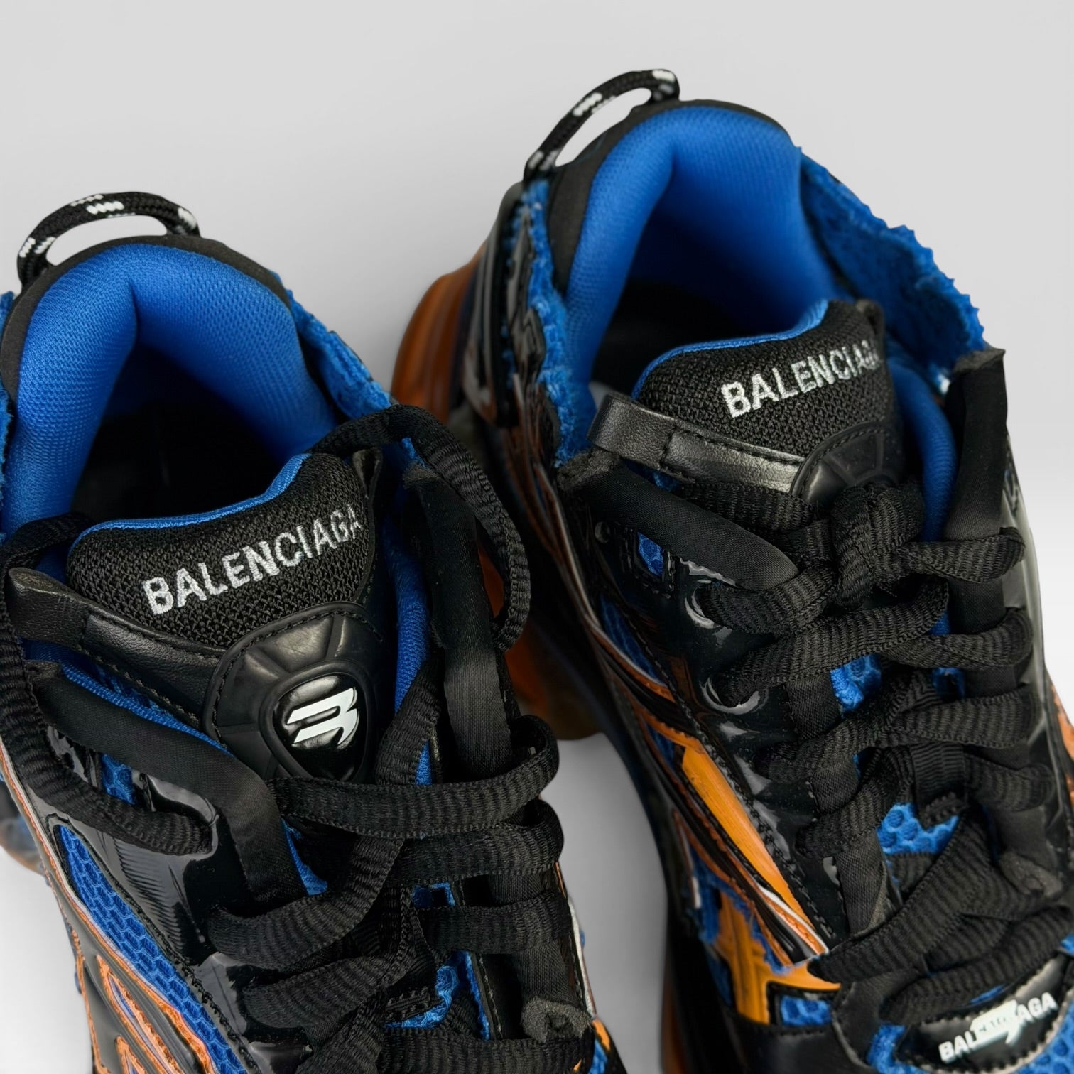 Balenciaga Runner Blue/Orange/Black Sneakers