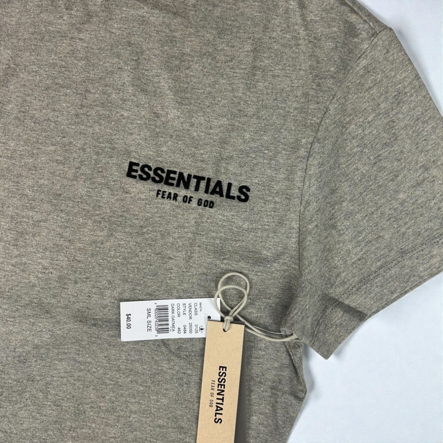 Tricou Essentials Fear of God "Dark Oatmeal"
