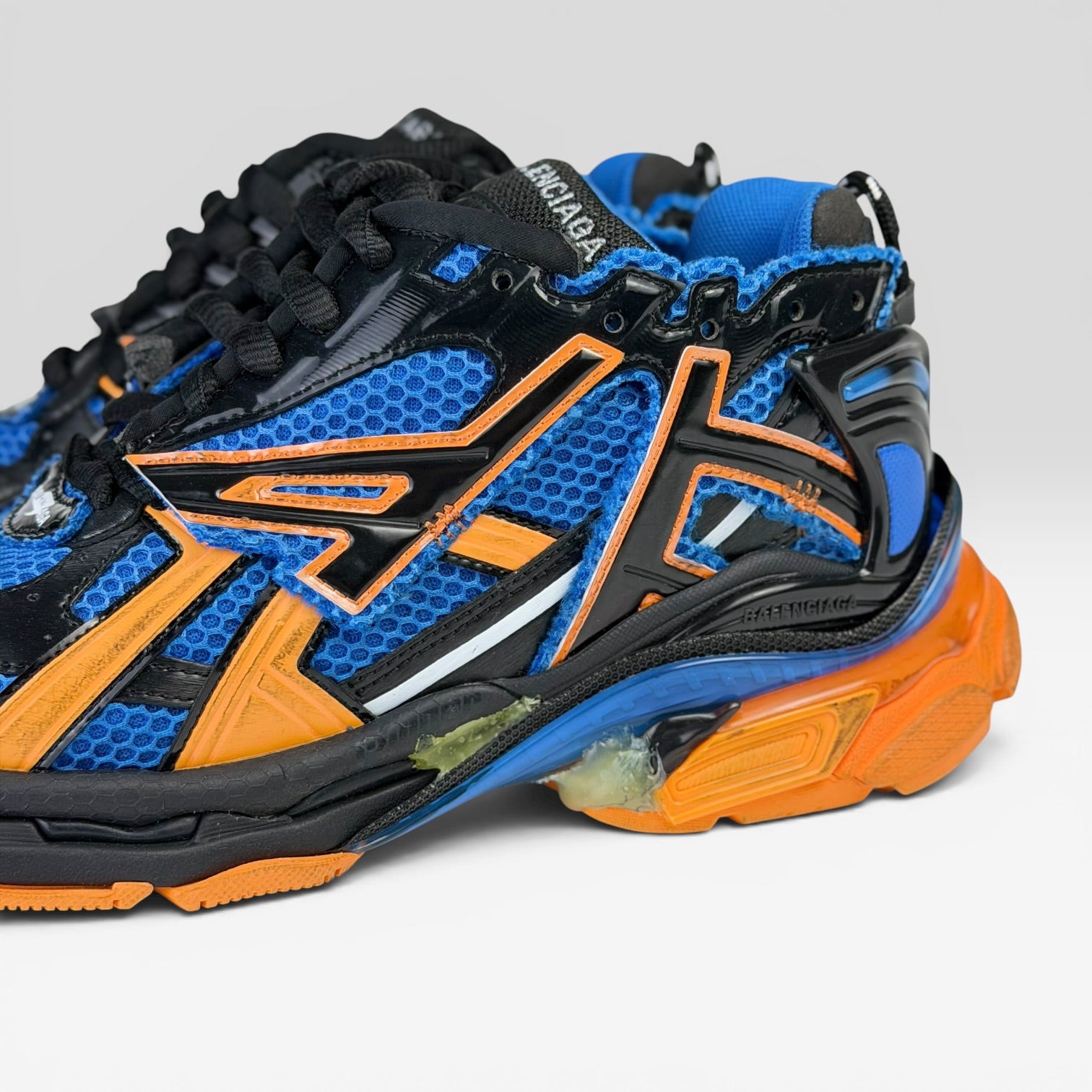 Balenciaga Runner Blue/Orange/Black Sneakers