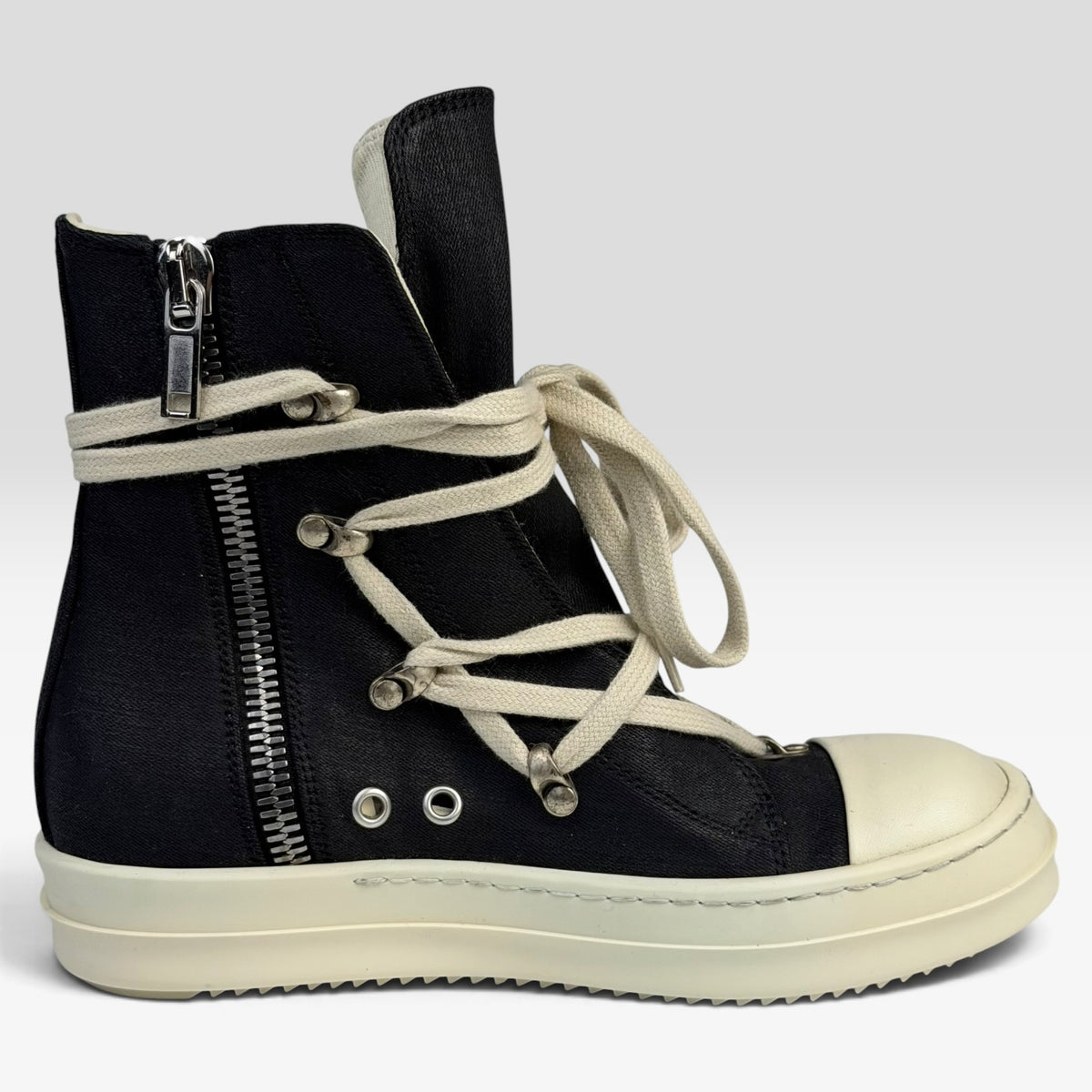 Rick Owens DRKSHDW Hexagram Ramones Denim Black