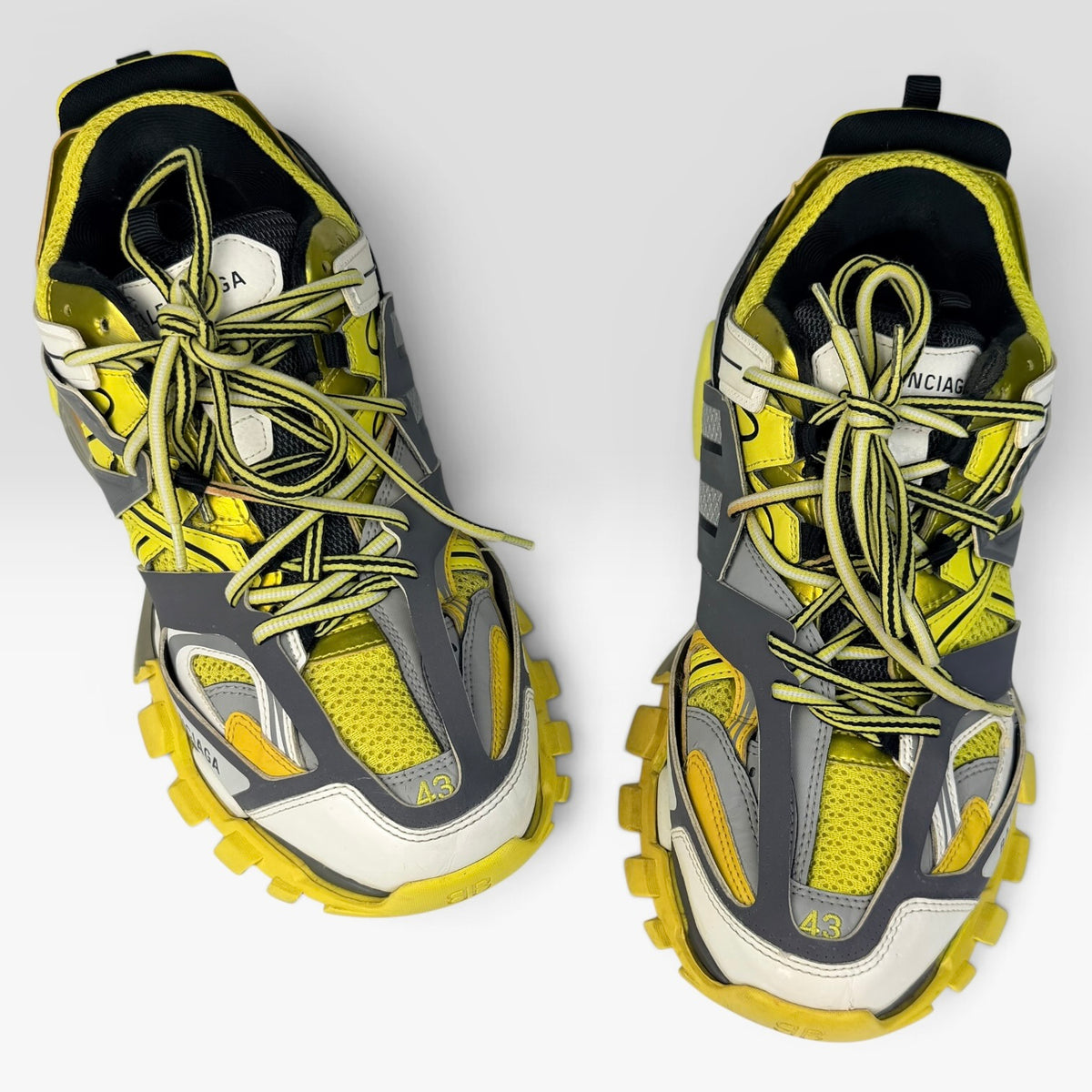 Balenciaga Track Yellow Sneakers