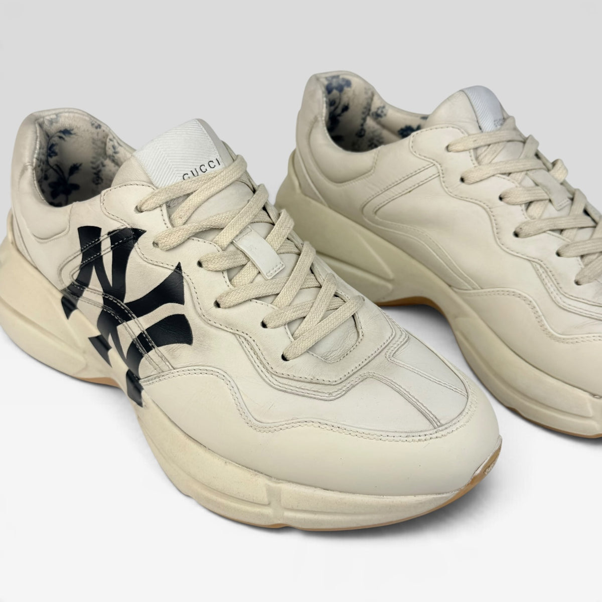 Gucci Rhyton NY Yankees Sneakers