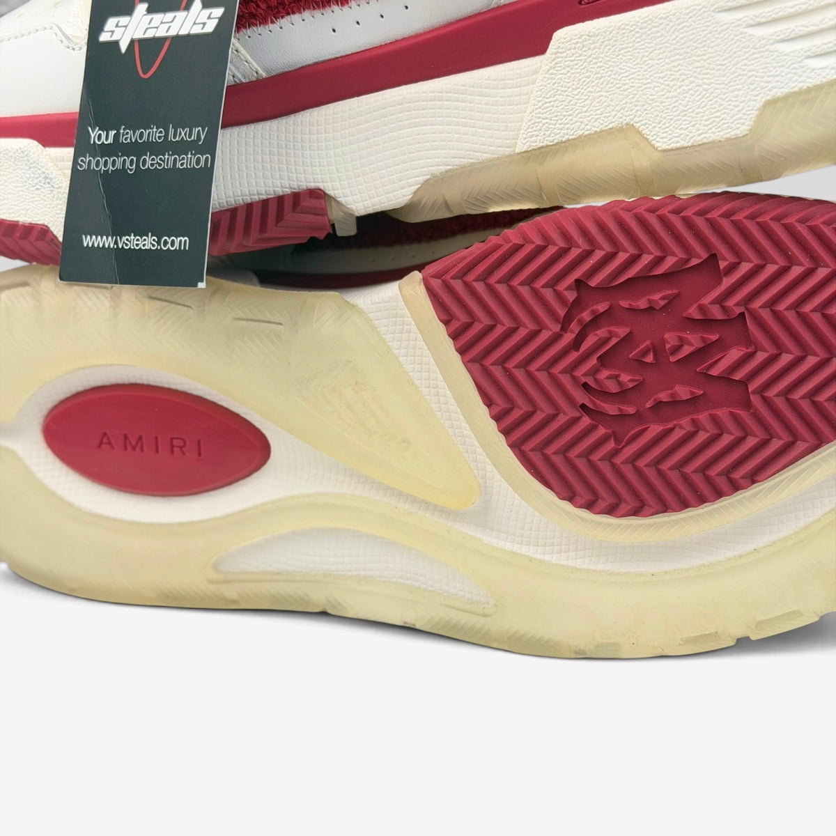 Amiri MA-1 Varsity White/Red | Sneakers Amiri