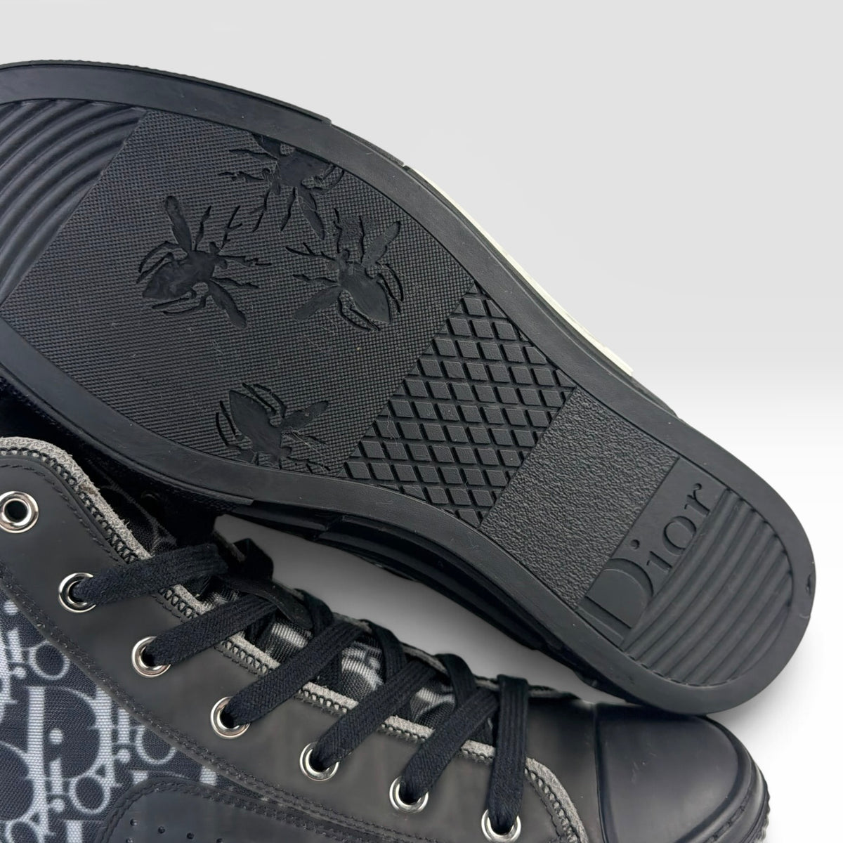Dior B23 High-Top Black Oblique