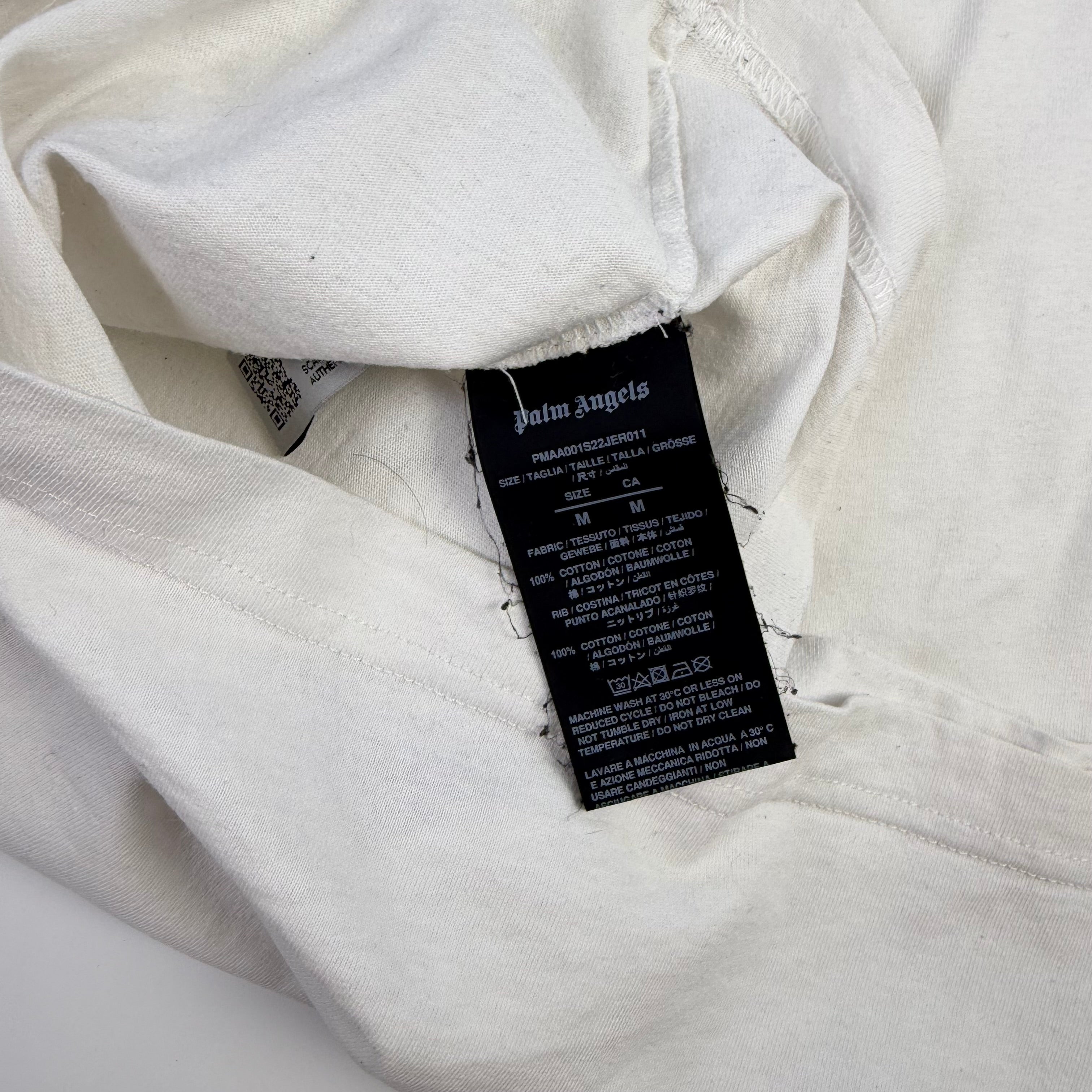 Palm Angels Shark T-Shirt White