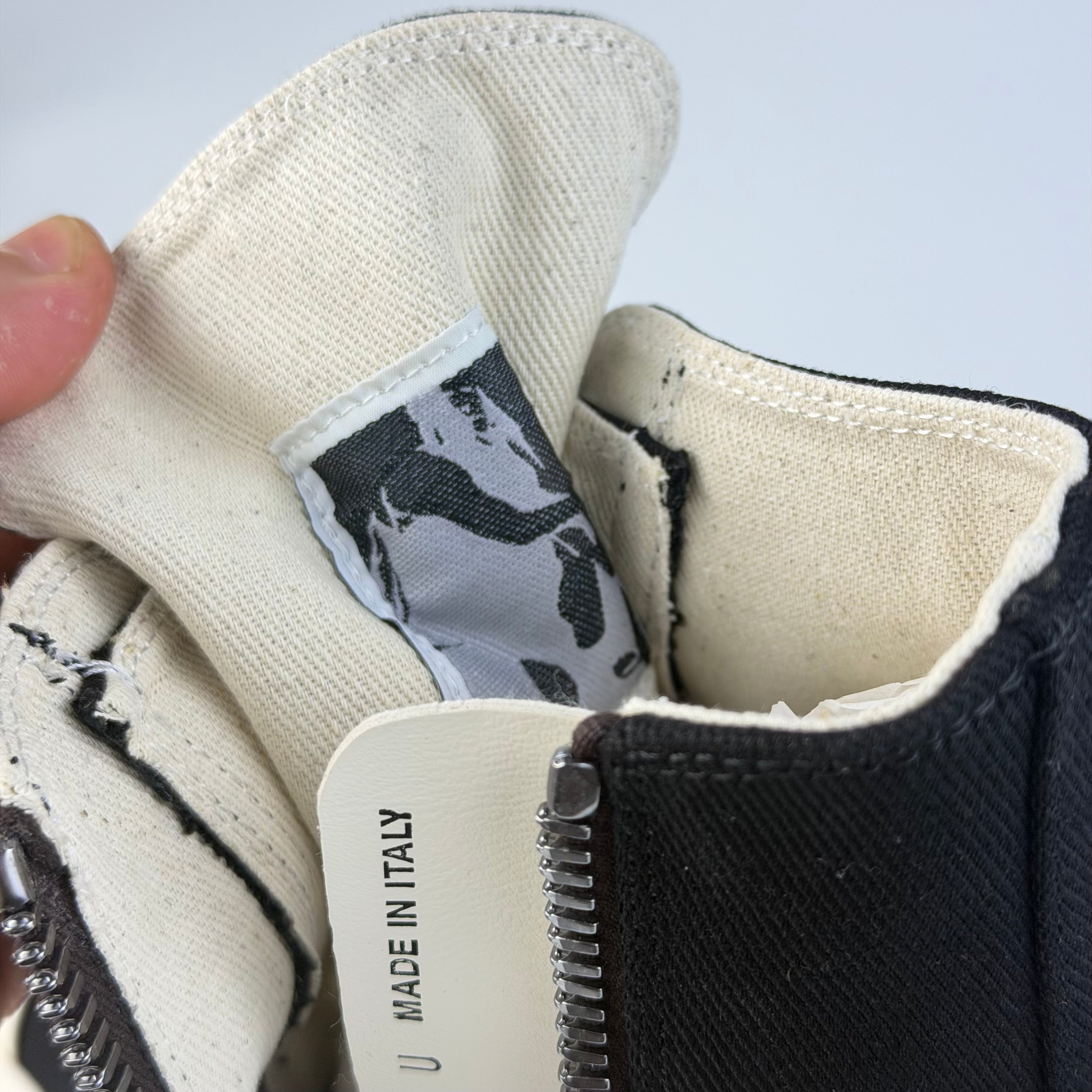 Rick Owens Ramones Cargo High