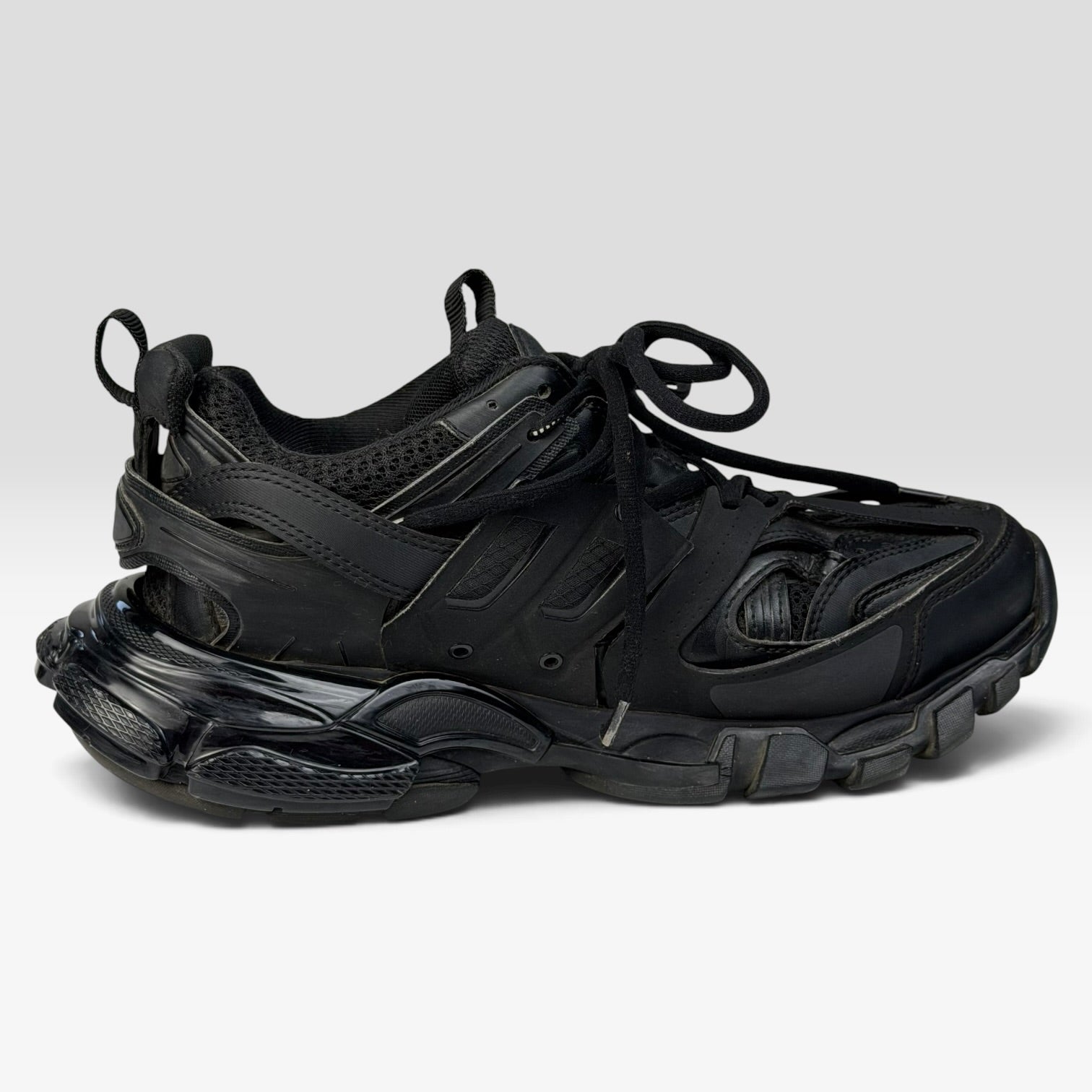Balenciaga Track Clear Sole Black