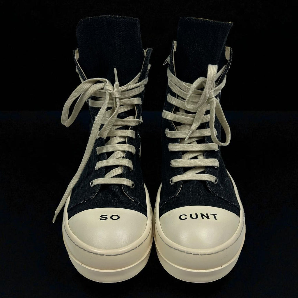 Rick Owens Ramones High "So Cunt"