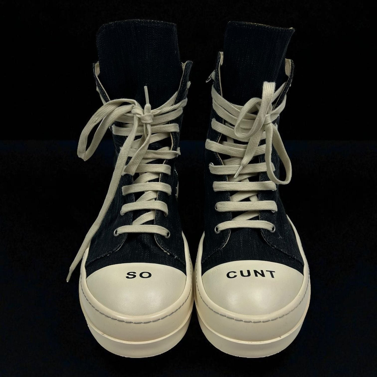 Rick Owens Ramones High "So Cunt"