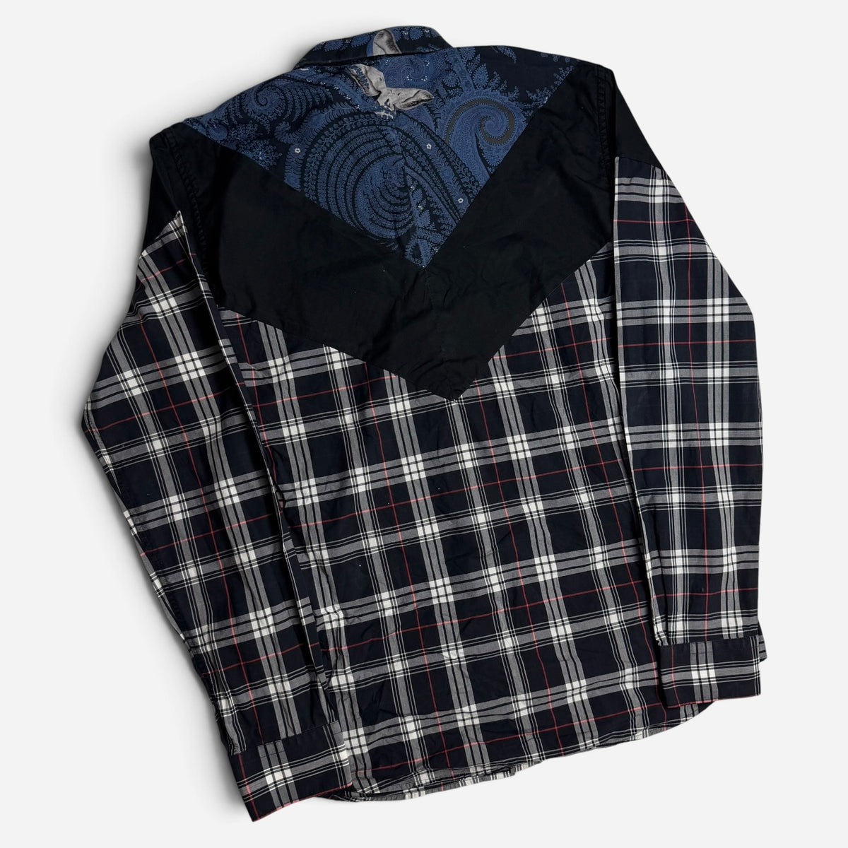 Givenchy by Riccardo Tisci SS15 Patchwork Shirt