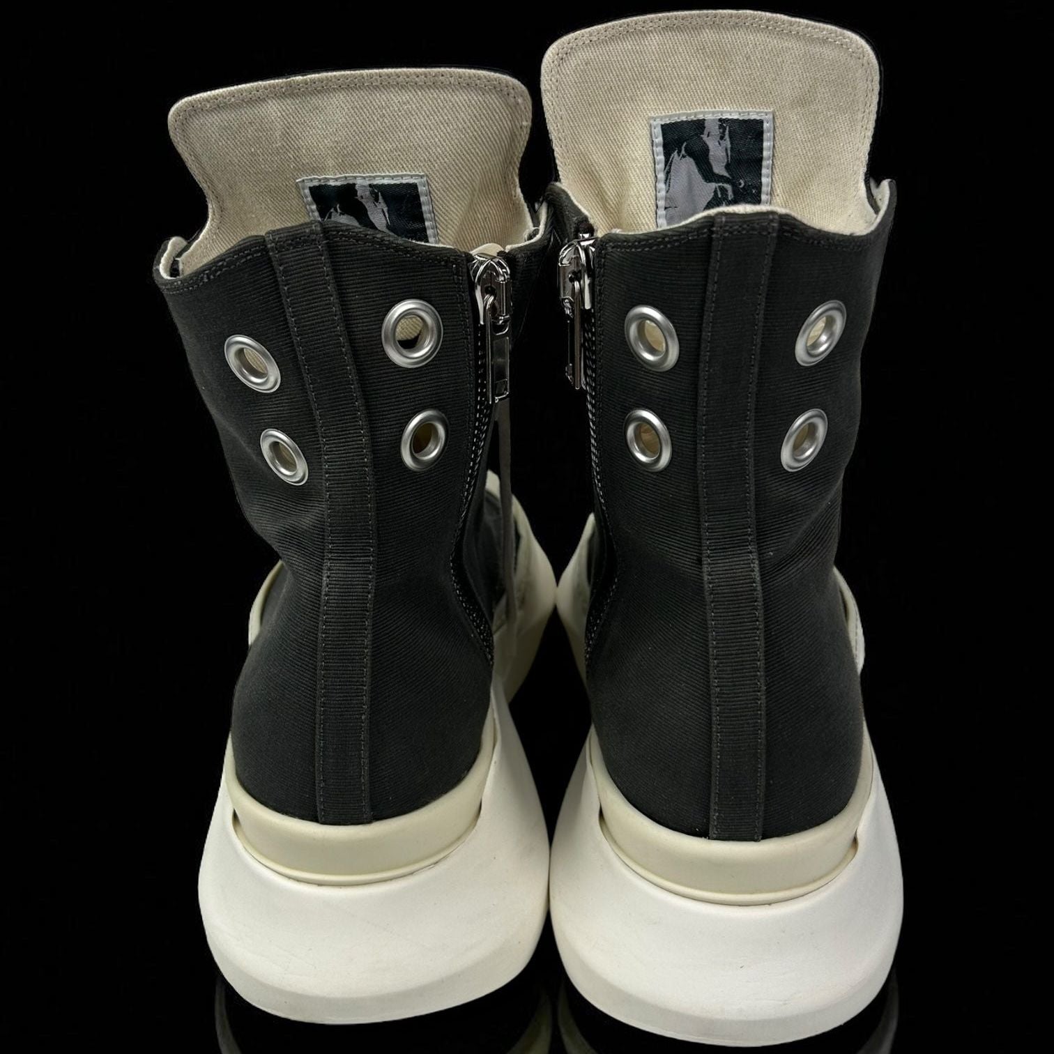 Rick Owens Ramones Abstract High Eyelets