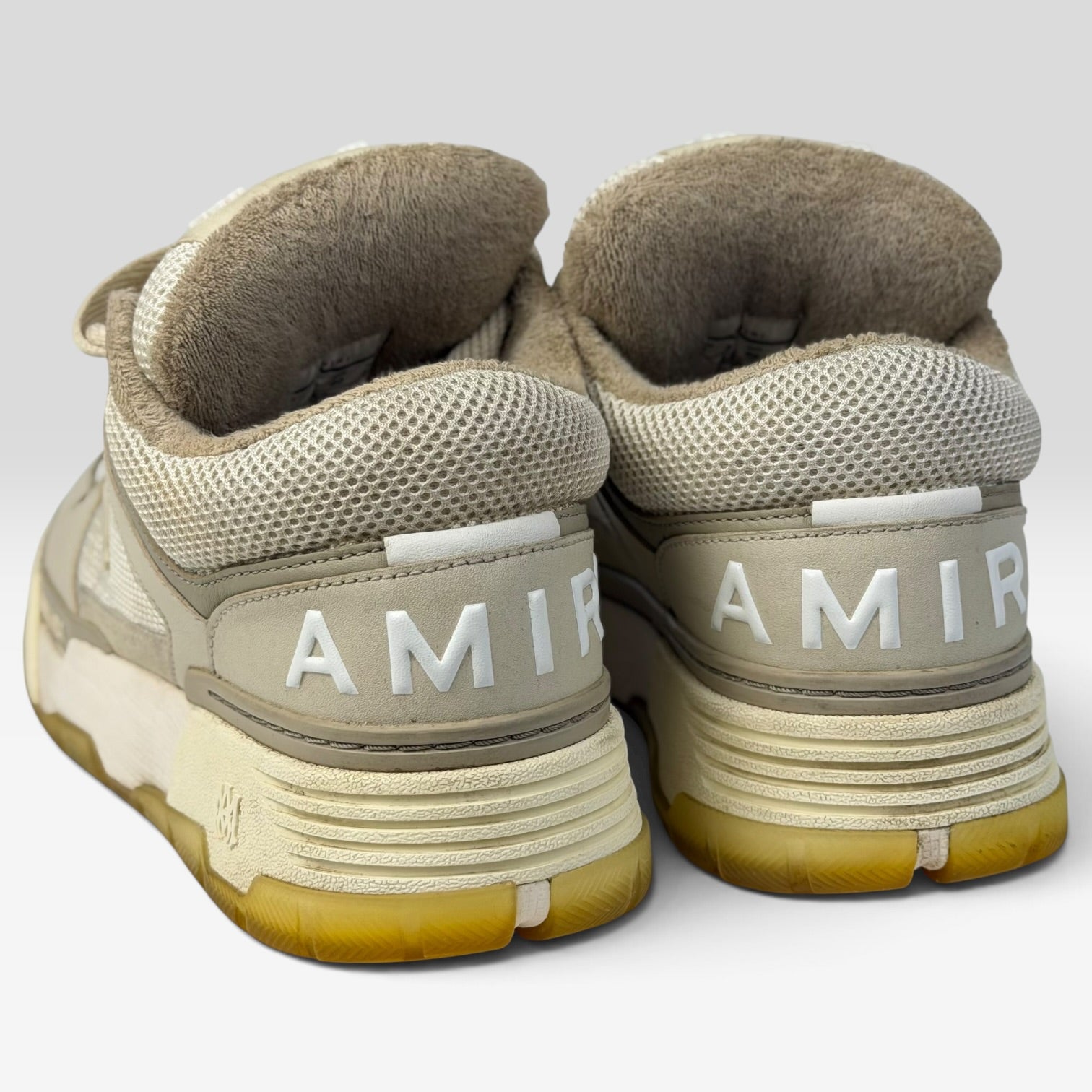 Amiri MA-1 Beige/White | Sneakers Amiri