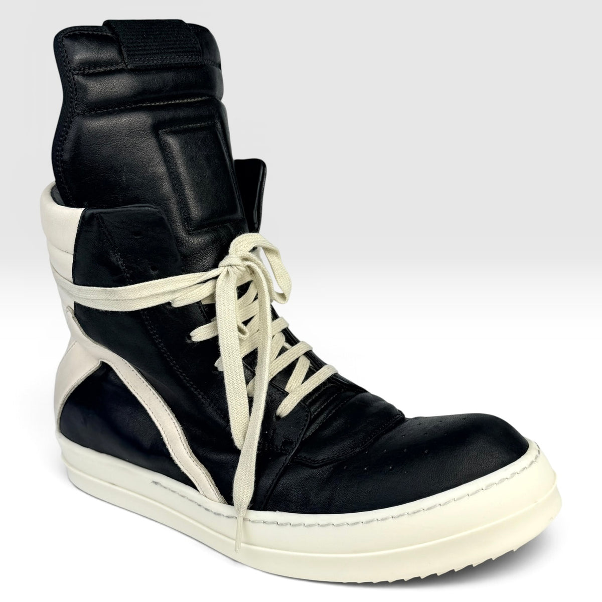 Rick Owens Geobasket Black/Milk
