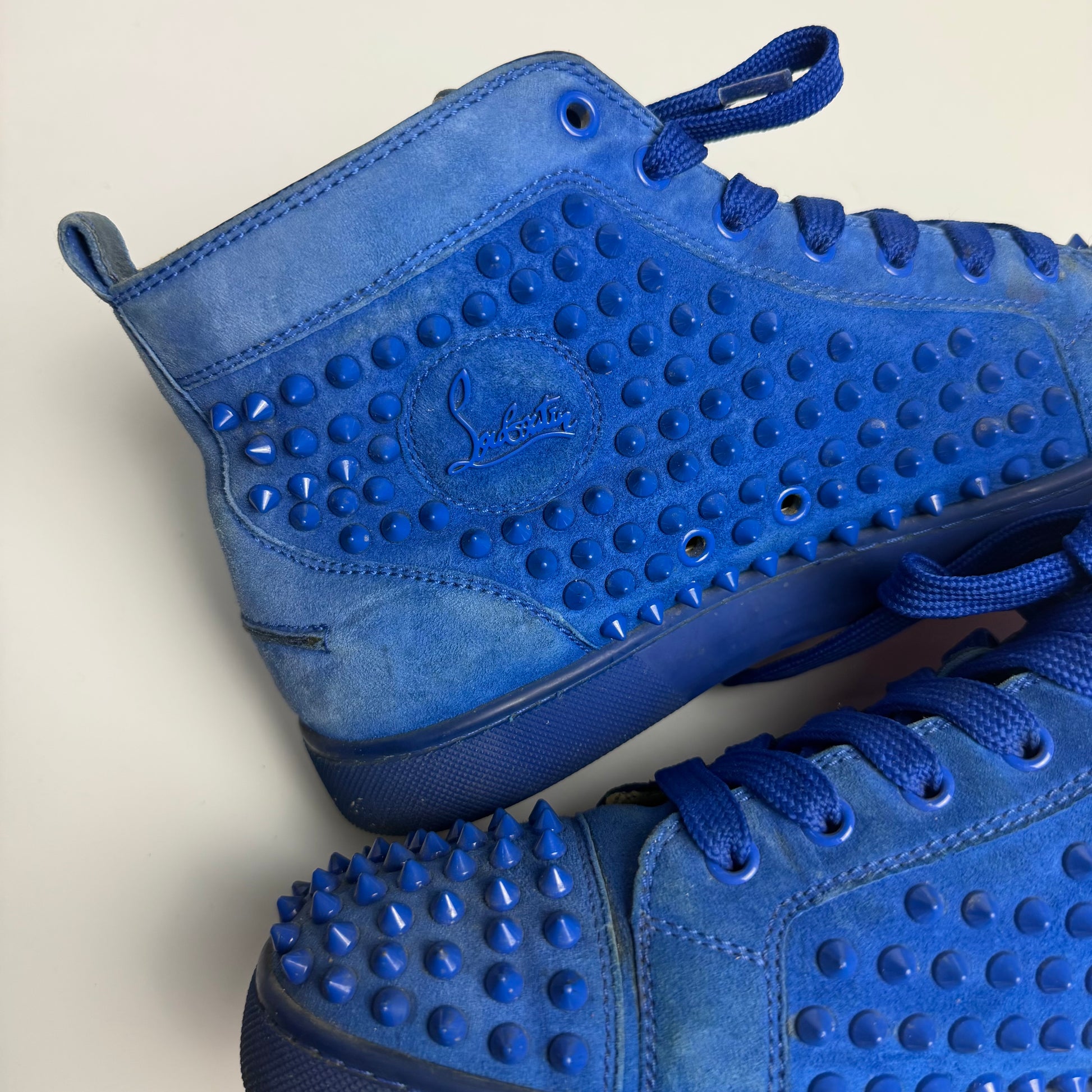 Christian Louboutin Electric Blue Spikes