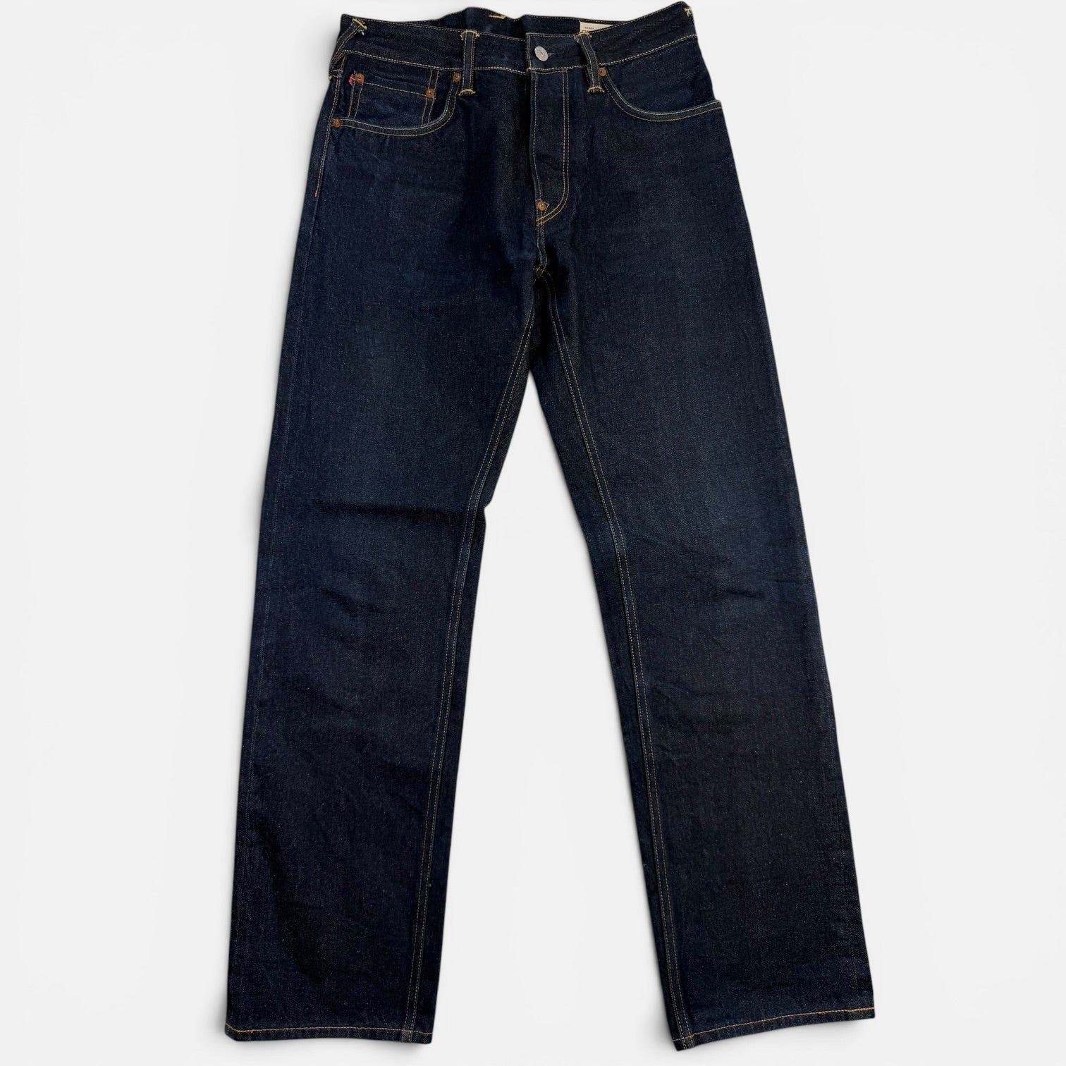 Evisu "Before Anyone Did Anything" Daicock Japanese Denim Red