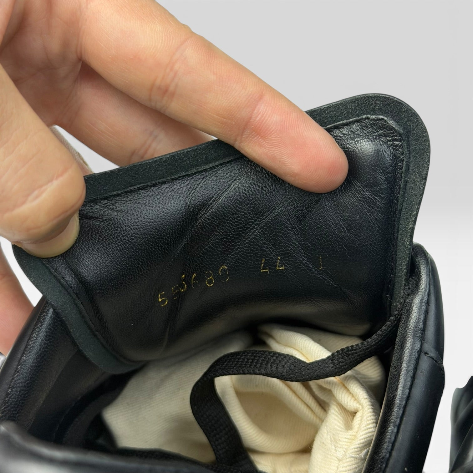 Alexander McQueen Oversized Sneakers Black/Black