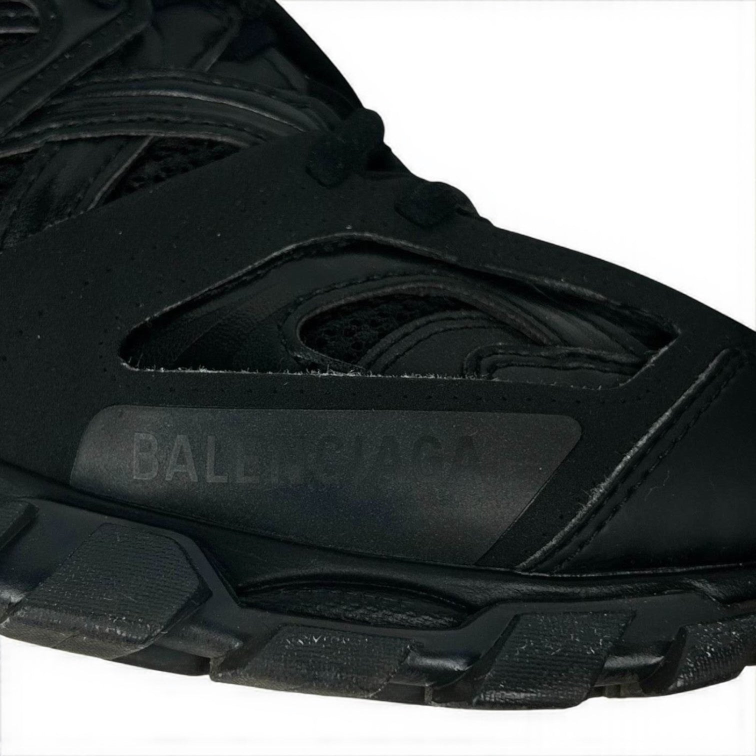 Balenciaga Track Black Clear Sole