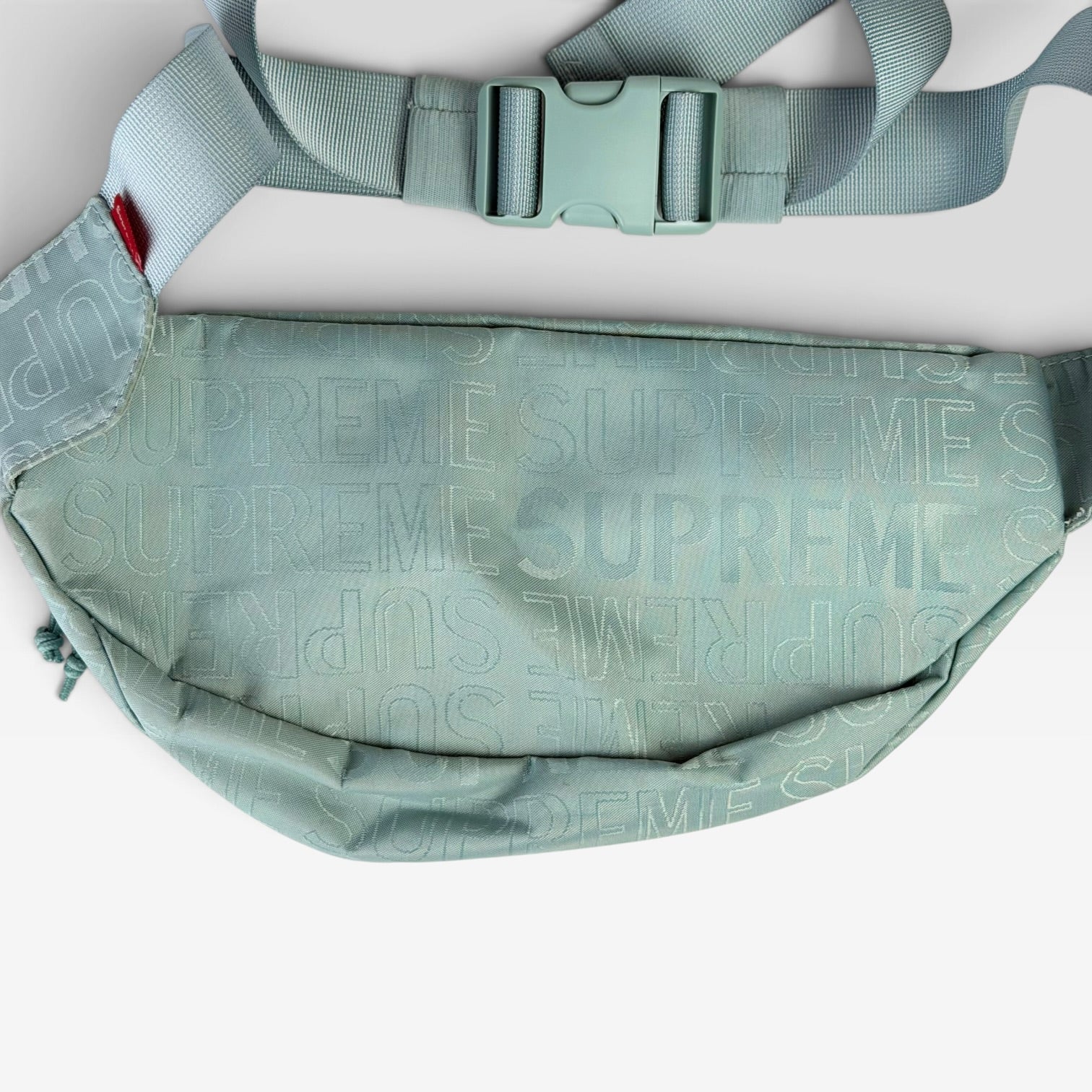 Supreme SS19 Waist Bag Teal | Borsetă Supreme