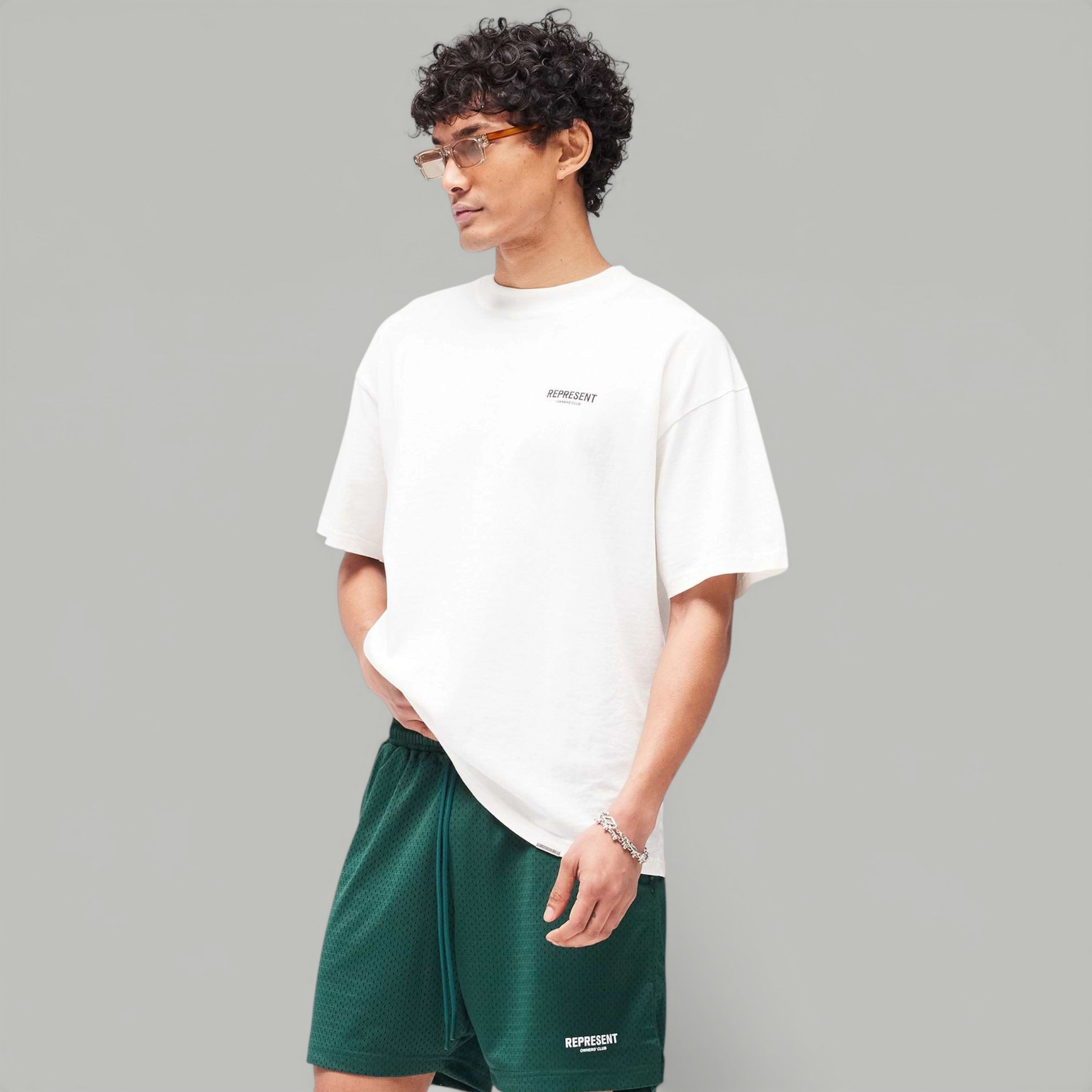 Represent Flat White T-shirt