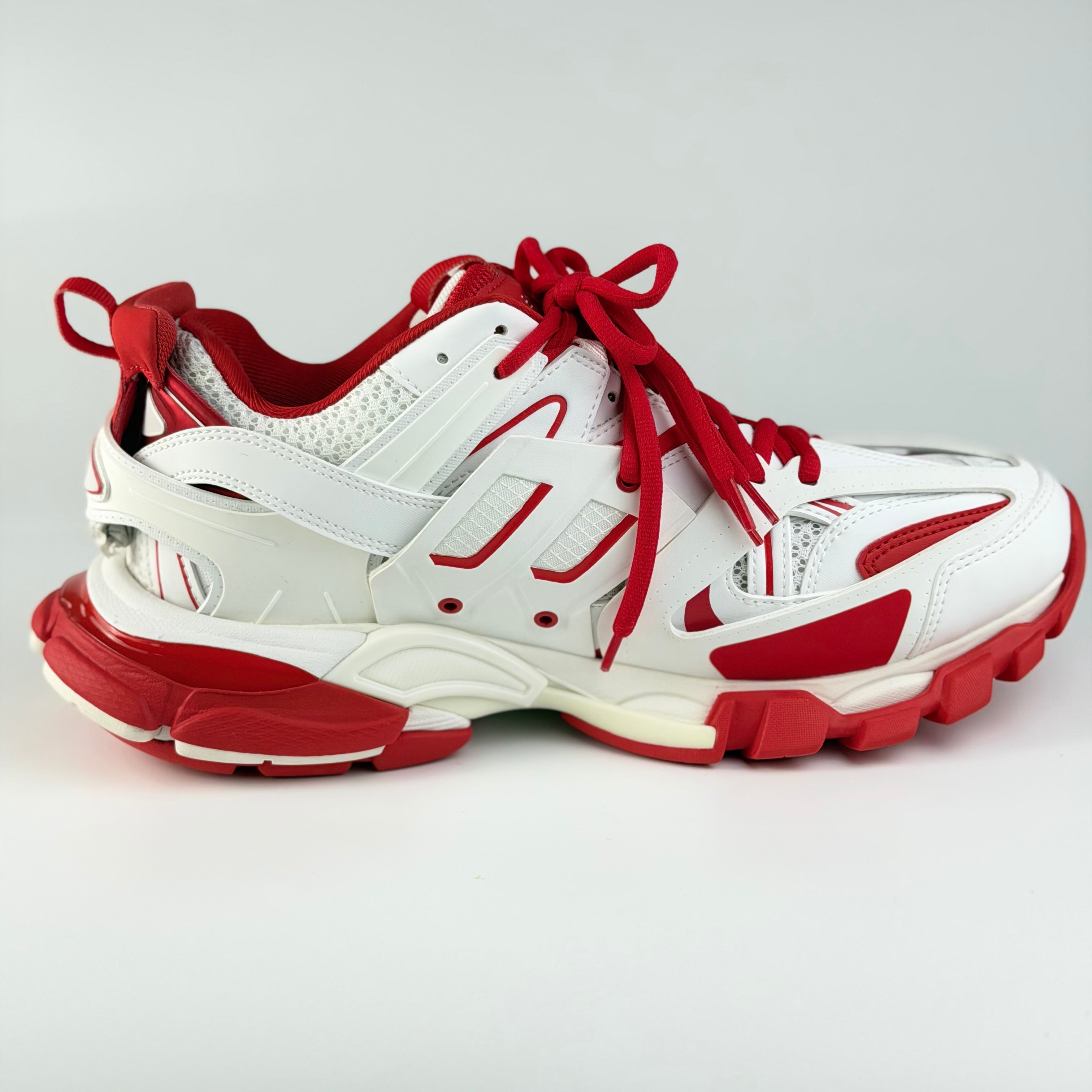 Balenciaga Track White Red