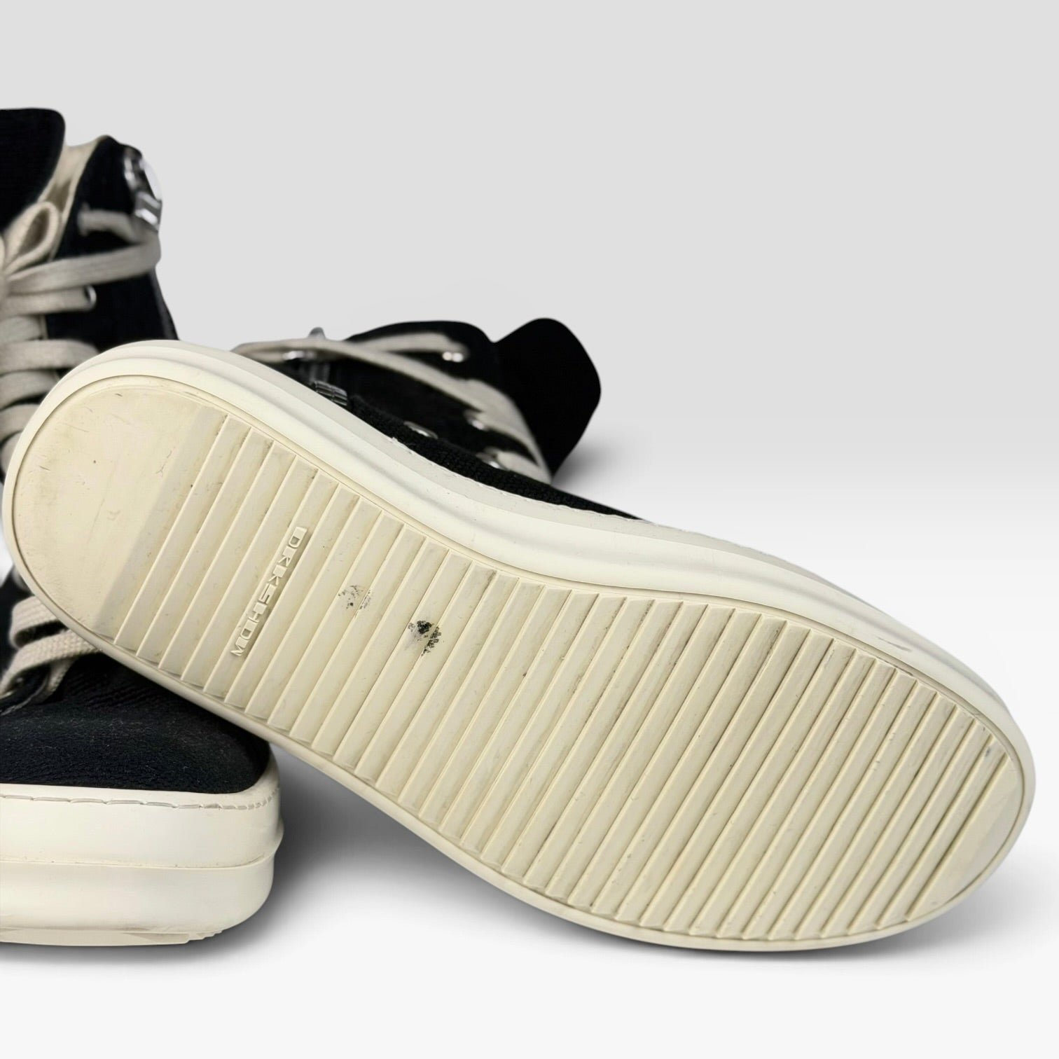 Rick Owens DRKSHDW Vegan Ramones High Black | Sneakers Rick Owens