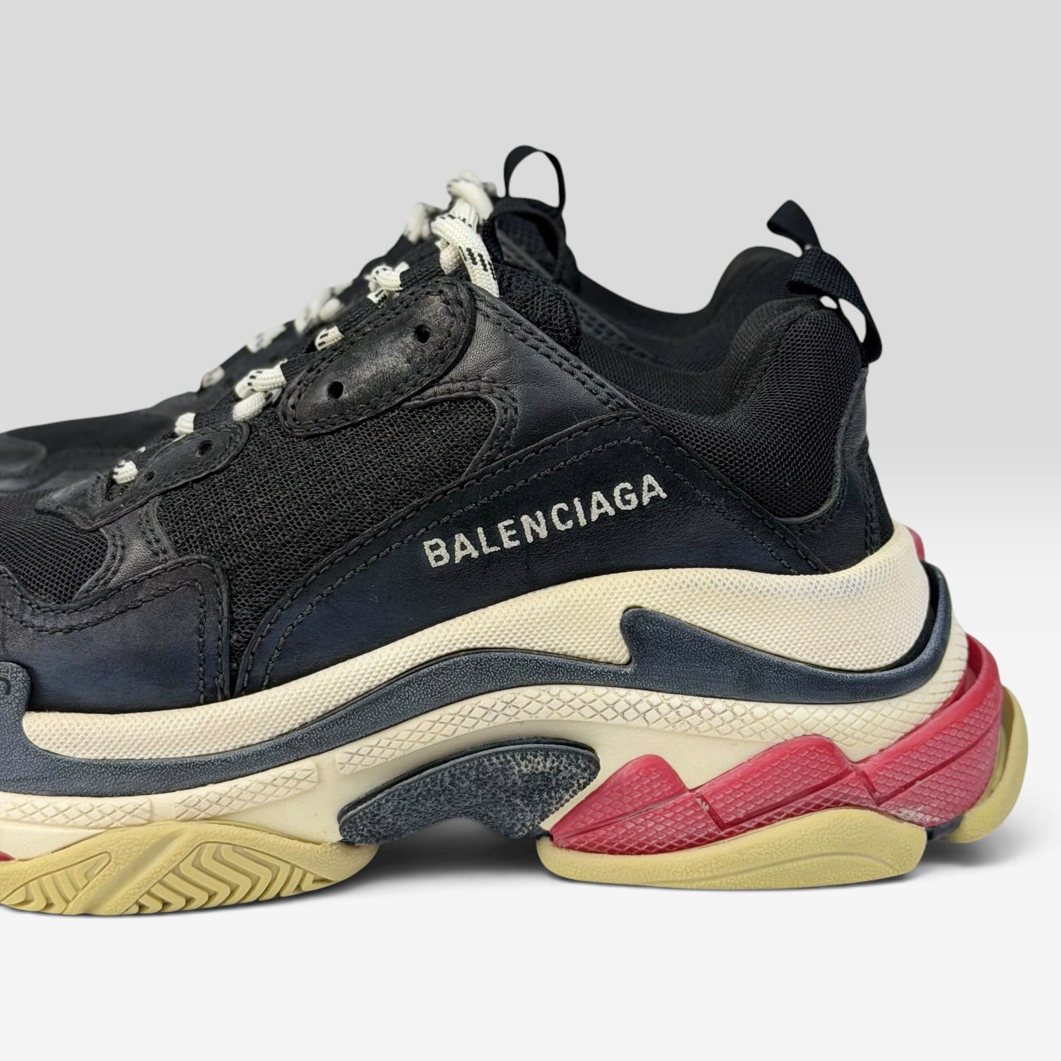 Balenciaga Triple S Bred Sneakers