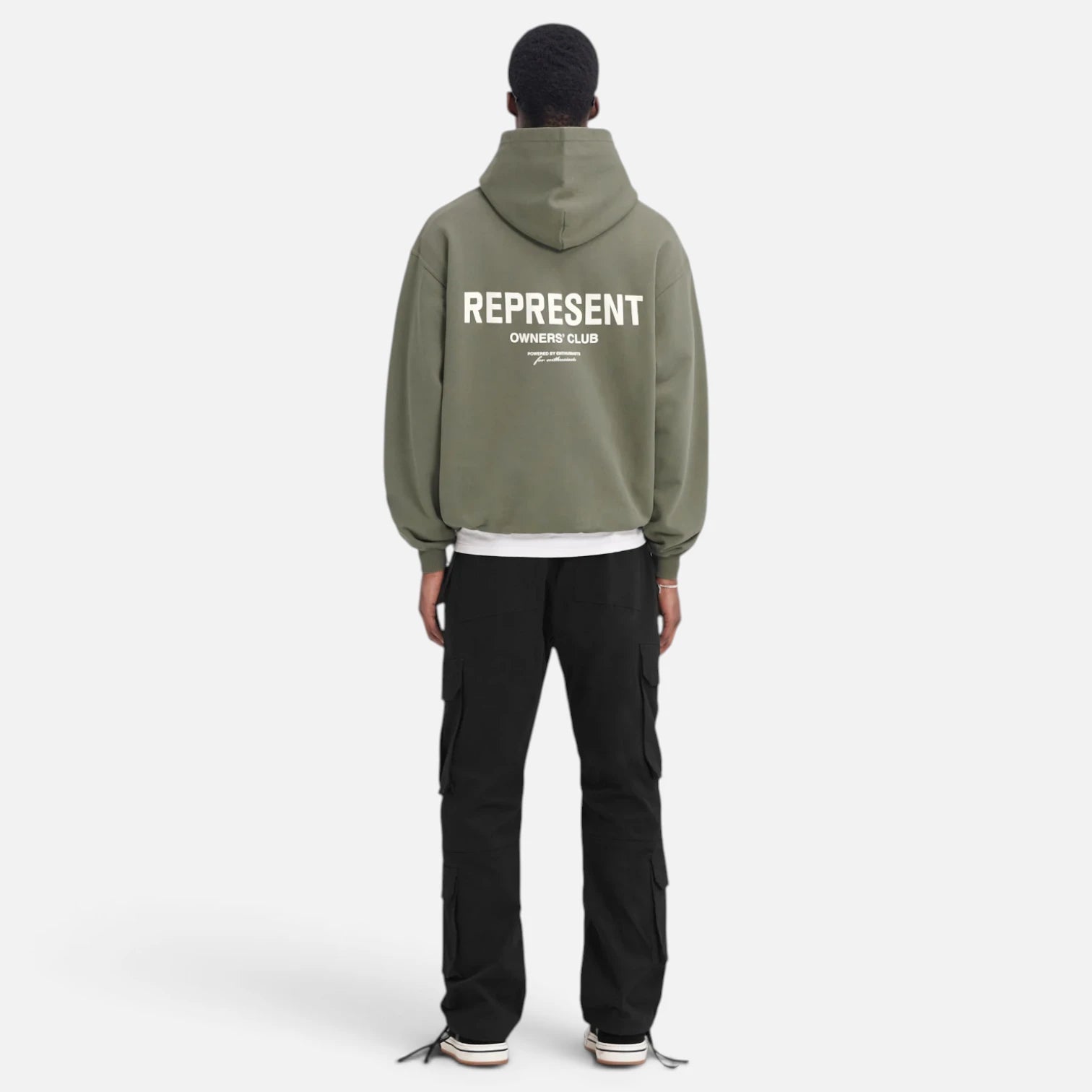 Represent Owner's Club Olive Green Hoodie