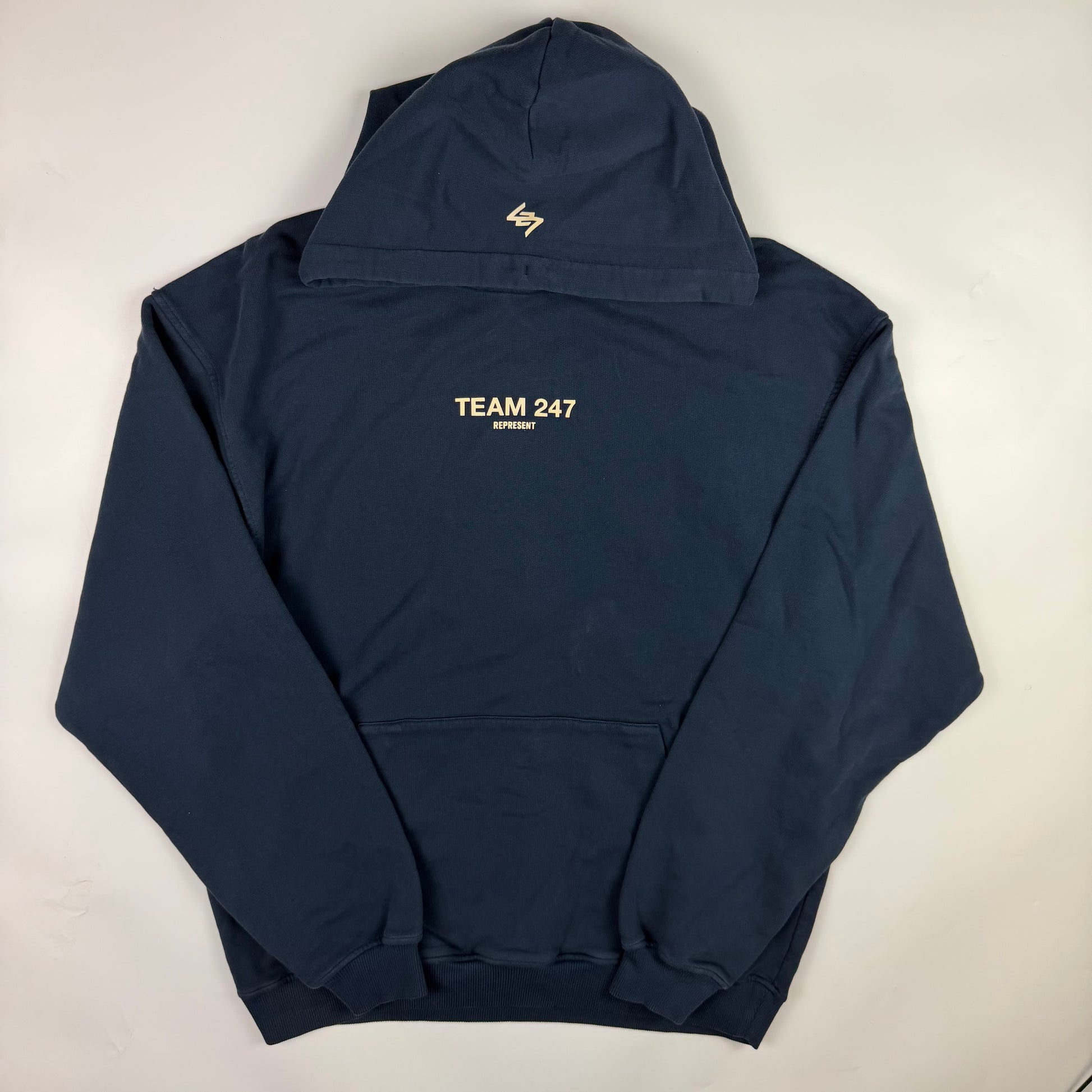 Represent 247 Navy Hoodie