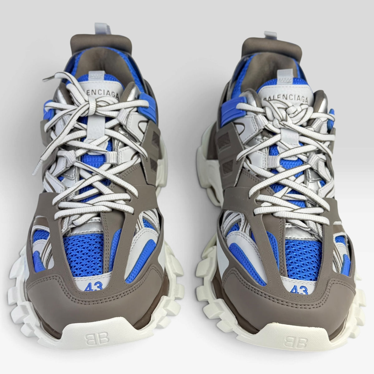 Incaltaminte Barbati BALENCIAGA Balenciaga Track LED White/Light Grey – produs original disponibil în magazinul V STEALS.