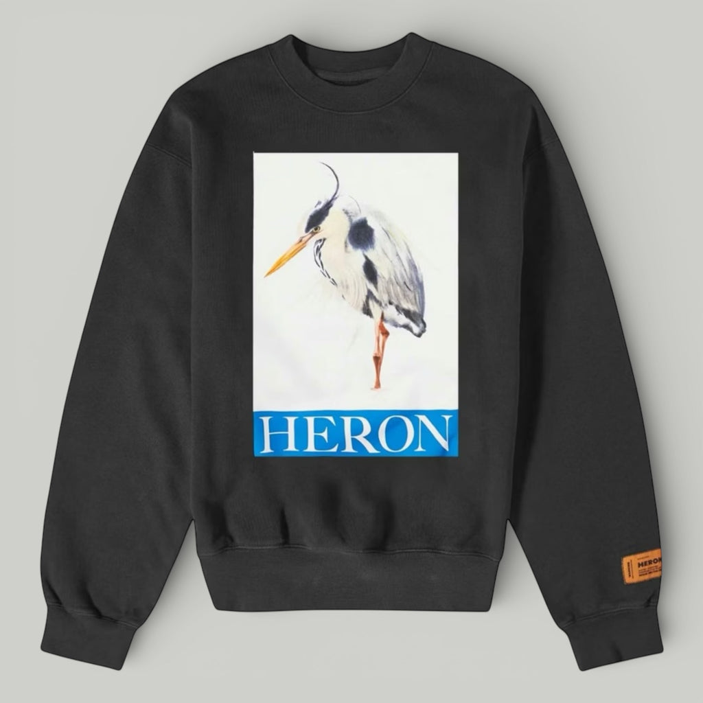 Heron Preston Bird Painted Crewneck