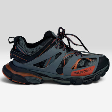 Balenciaga Track Dark Grey/Orange/Black – Incaltaminte Barbati BALENCIAGA la V STEALS