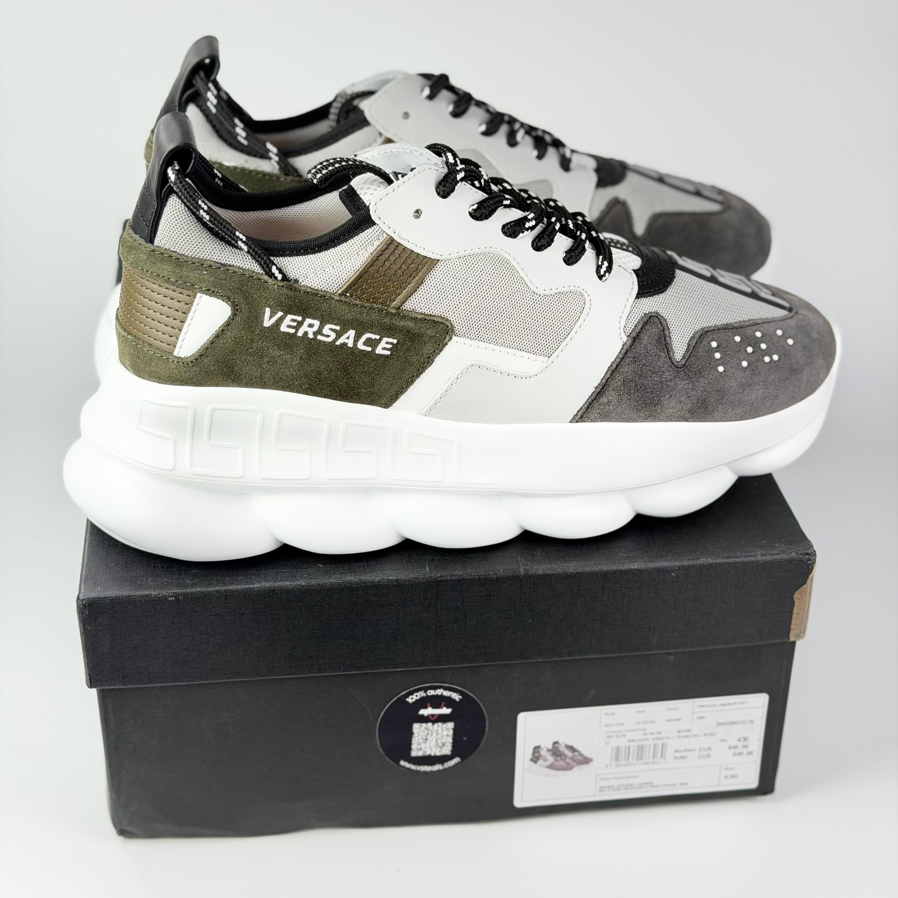 Versace Chain Reaction Grey
