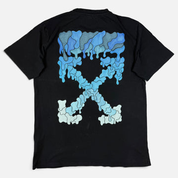 Off-White Blue Marker T-Shirt Black