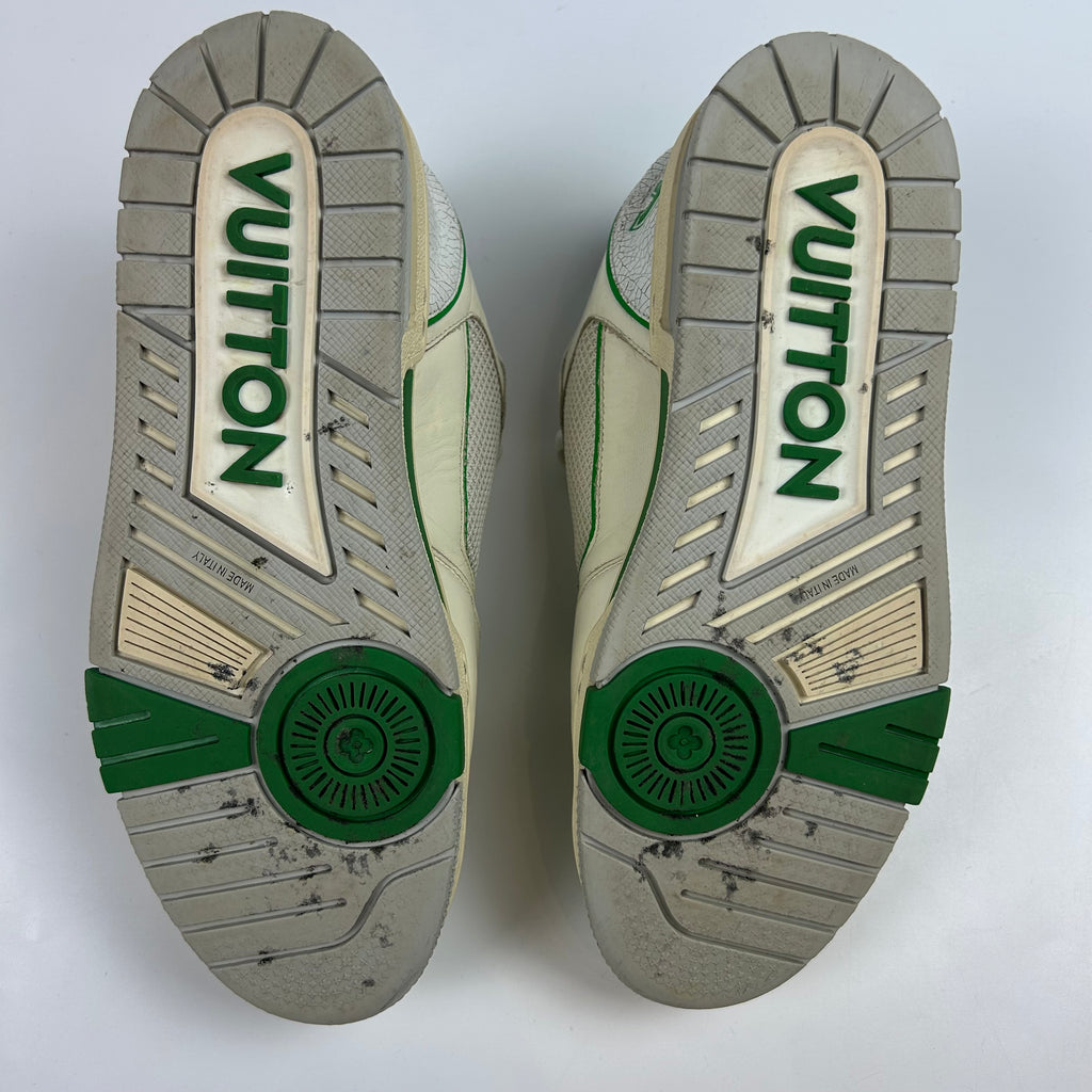 Louis Vuitton LV Trainer Green Mesh